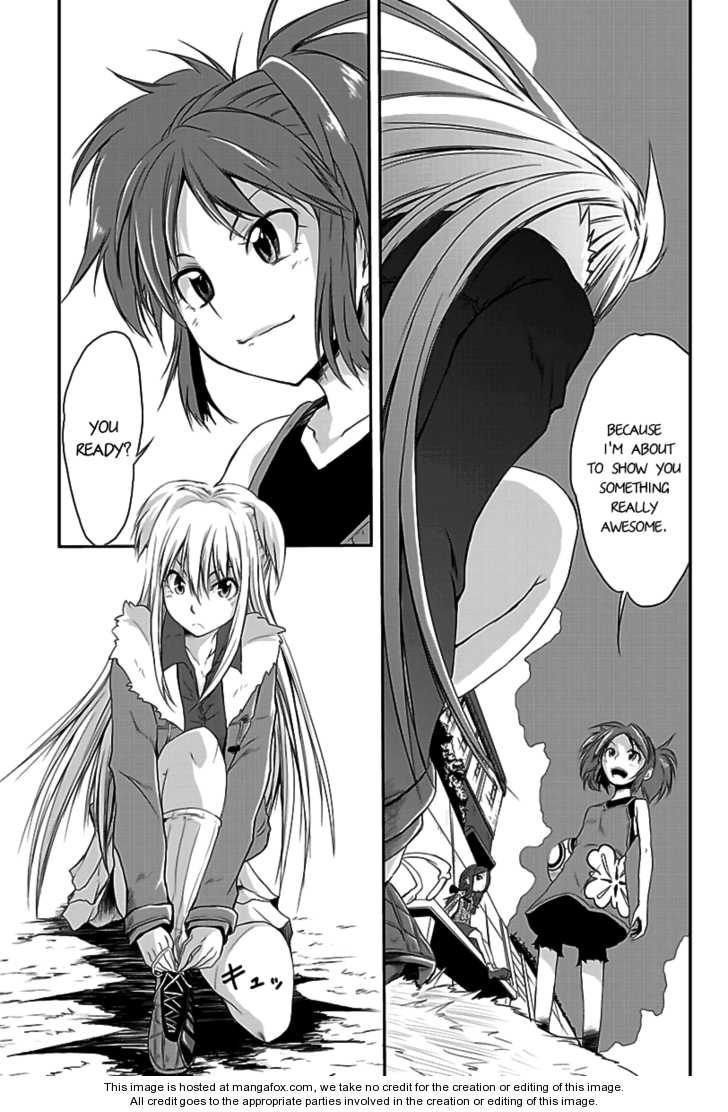 Kettama! - Shuukyuu Raiotto Girls - Chapter 001 : Blue-Eyed Girl