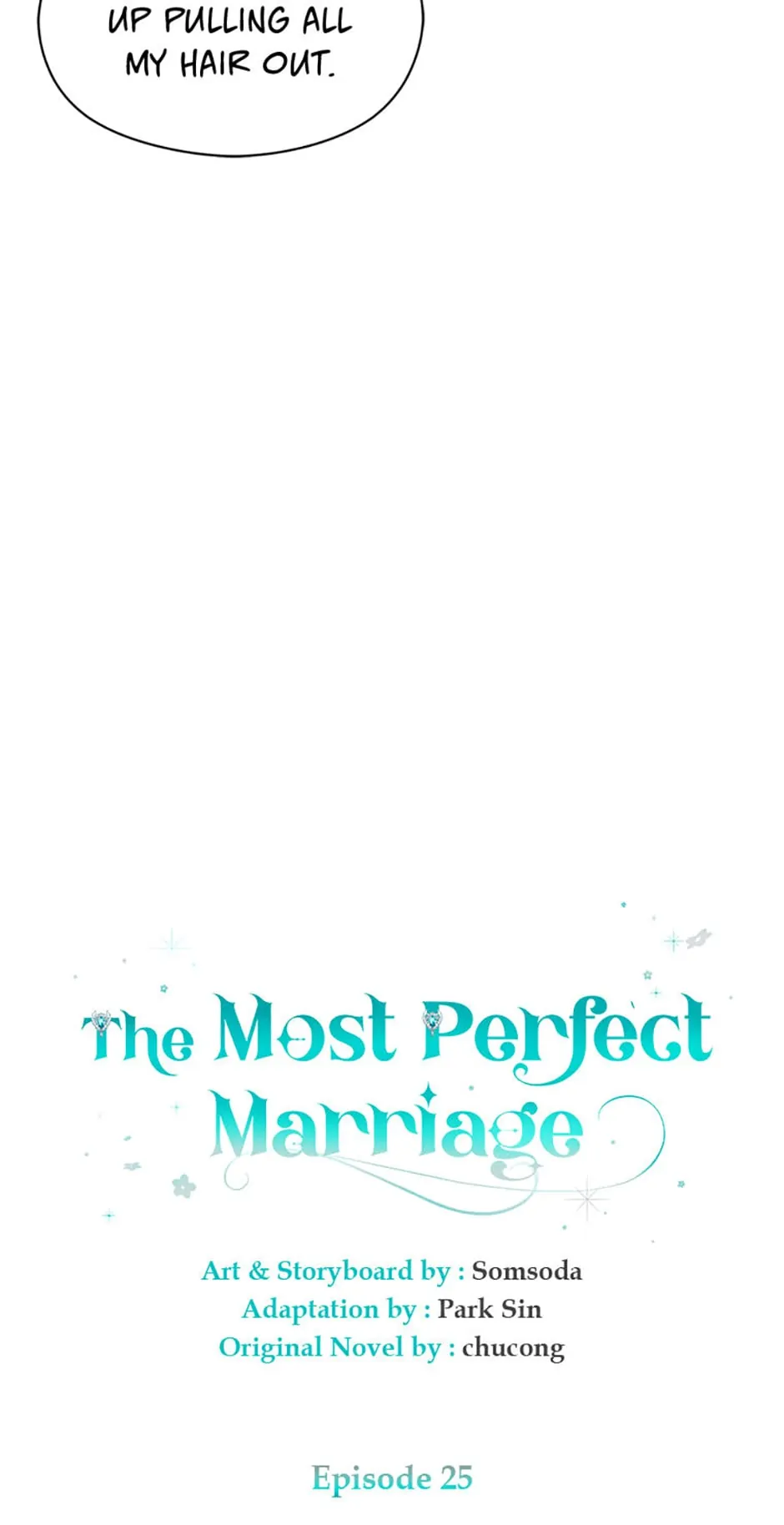 The Most Perfect Marriage - Chapter 25