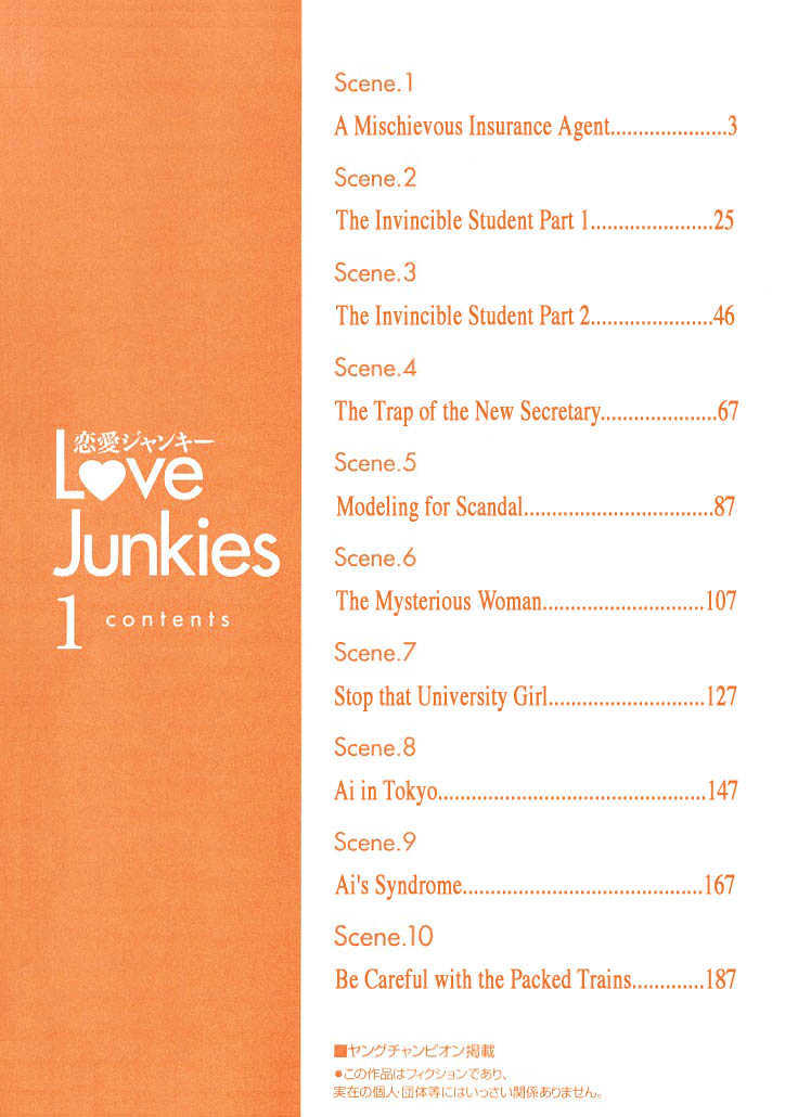 Love Junkies - Vol.1 Chapter 1 : A Mischievous Insurance Agent