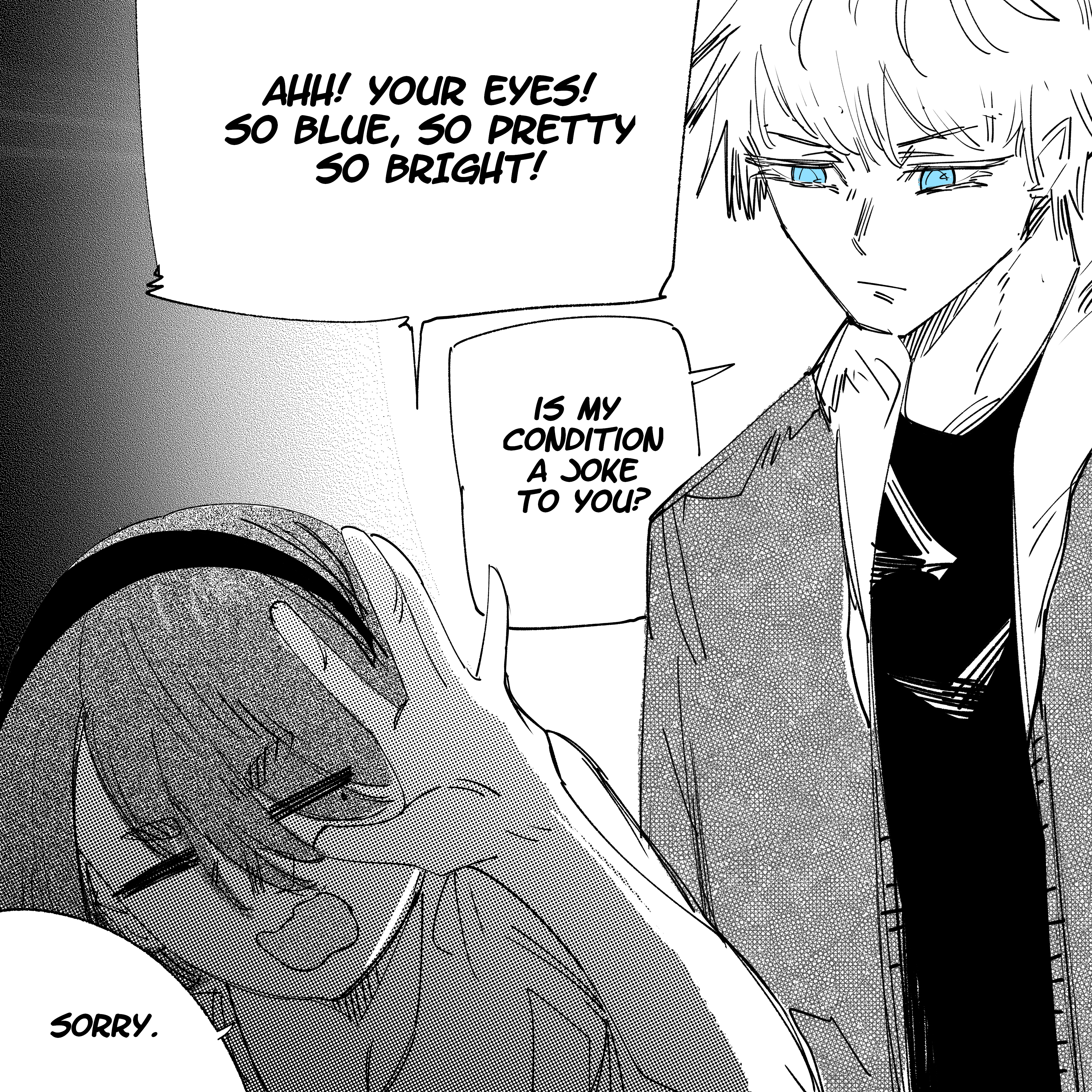 My New Girlfriend Is Not Human? - Vol.1 Chapter 41.5: Side Story : Blue Eyes