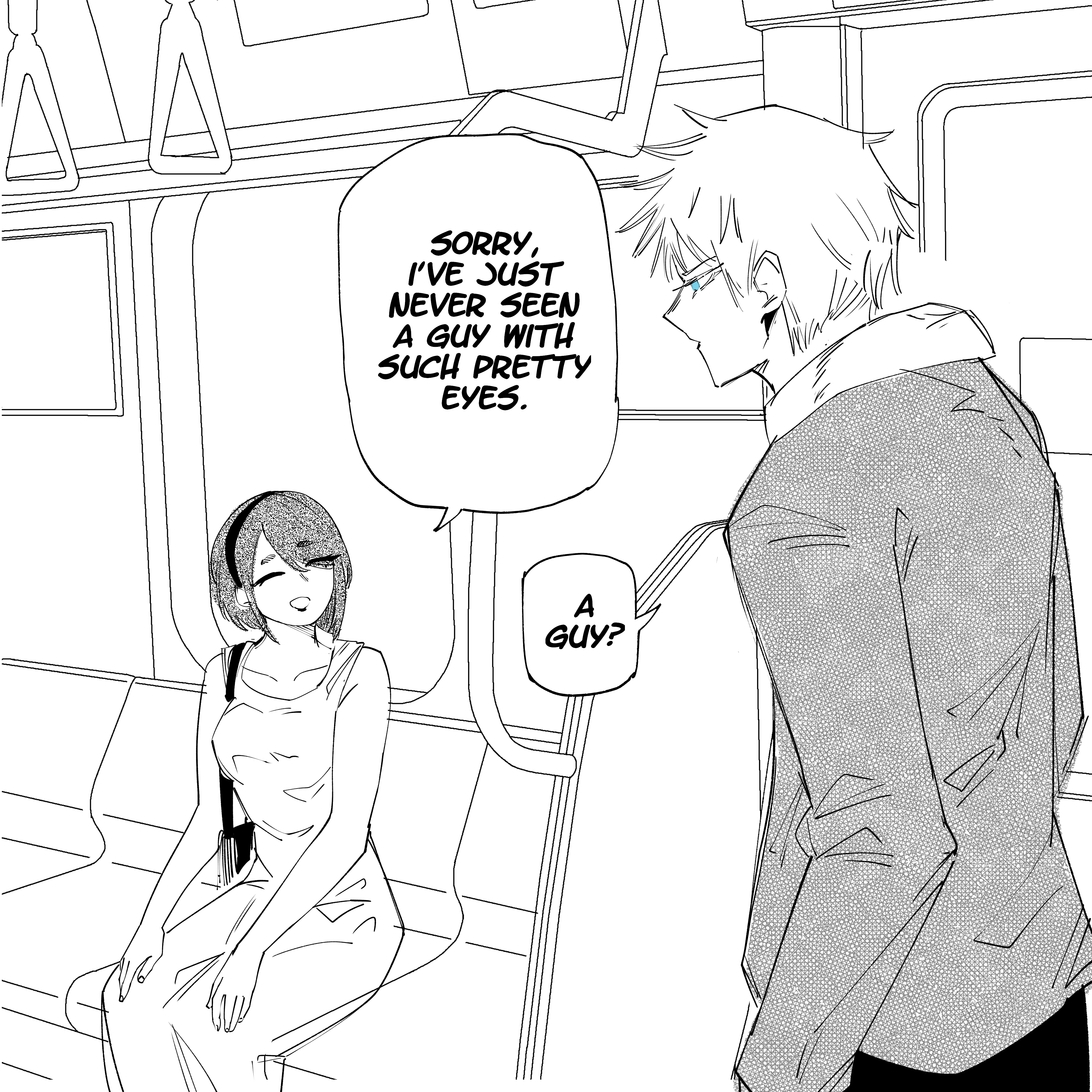 My New Girlfriend Is Not Human? - Vol.1 Chapter 41.5: Side Story : Blue Eyes