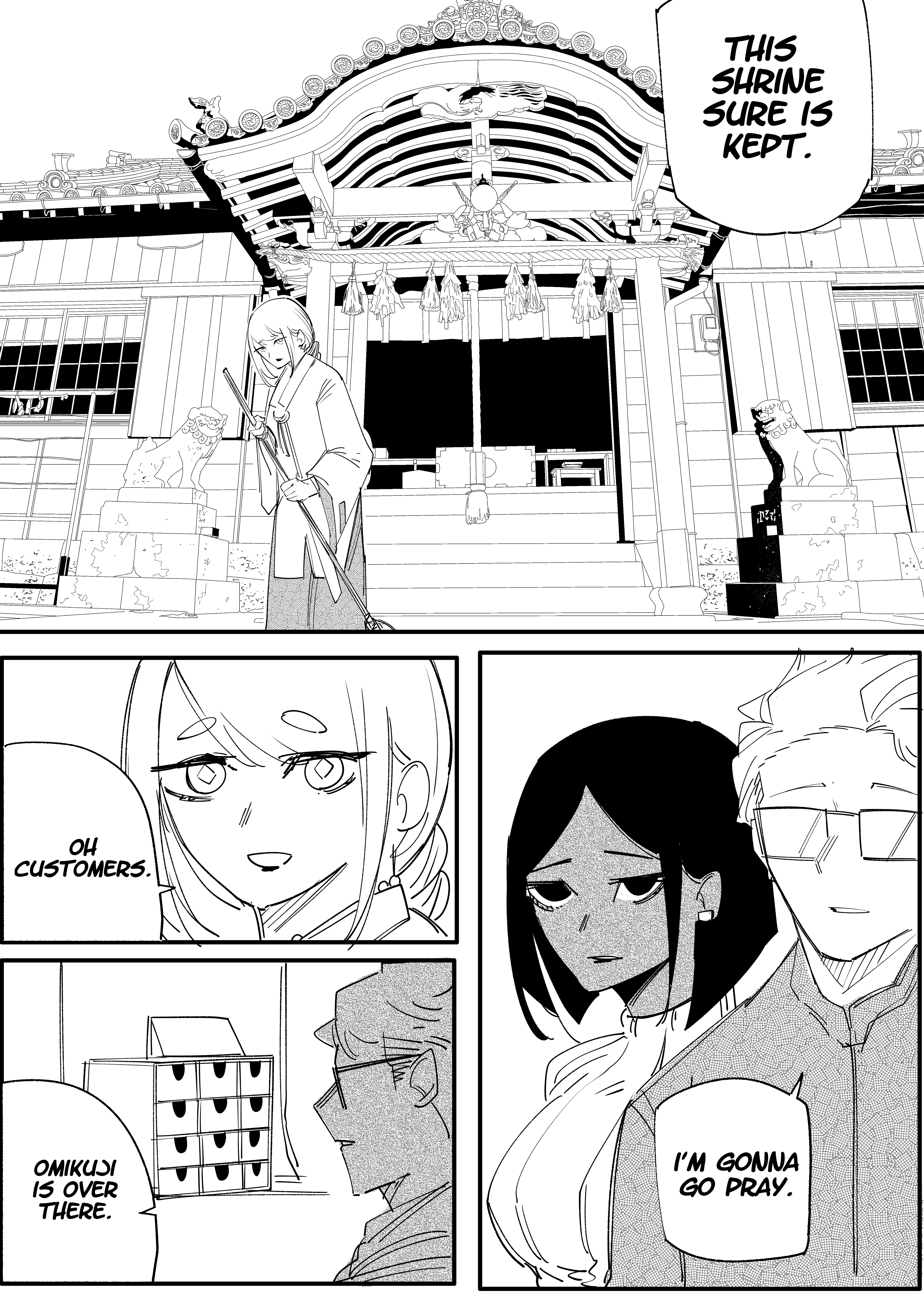 My New Girlfriend Is Not Human? - Vol.2 Chapter 75: We Visited A Shrine