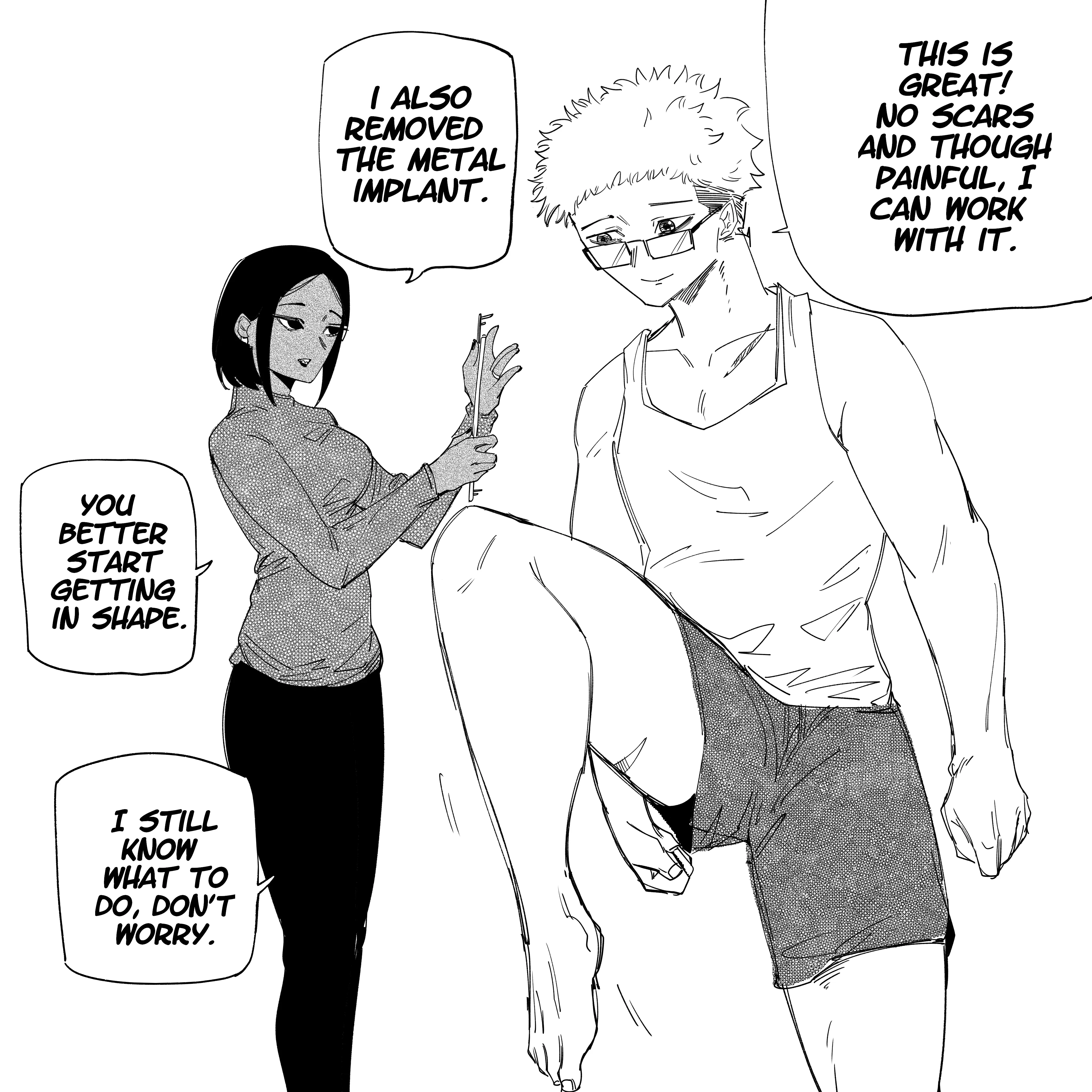 My New Girlfriend Is Not Human? - Vol.2 Chapter 58: I Got Back Into Shape