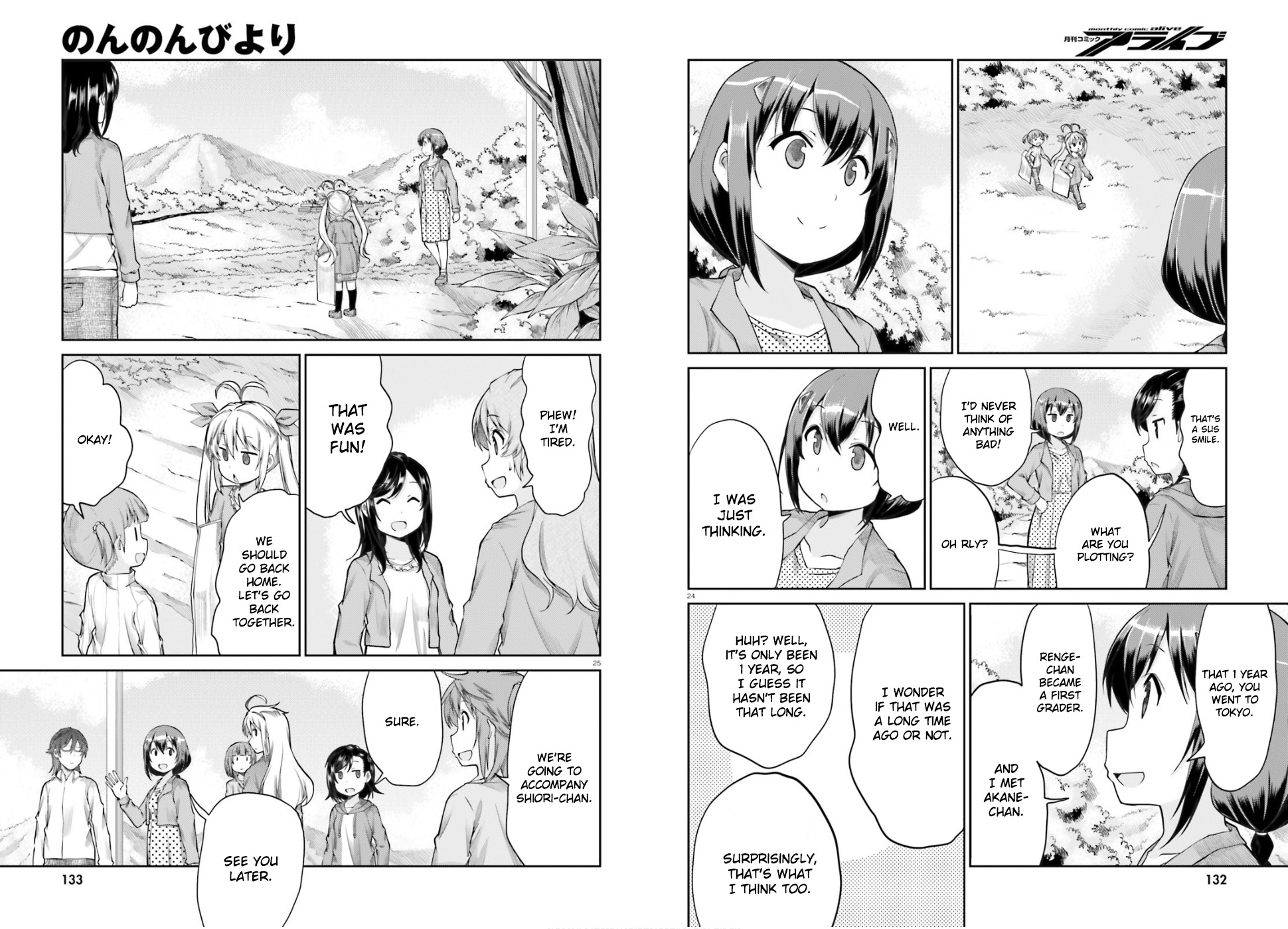 Non Non Biyori - Vol.16 Chapter 120