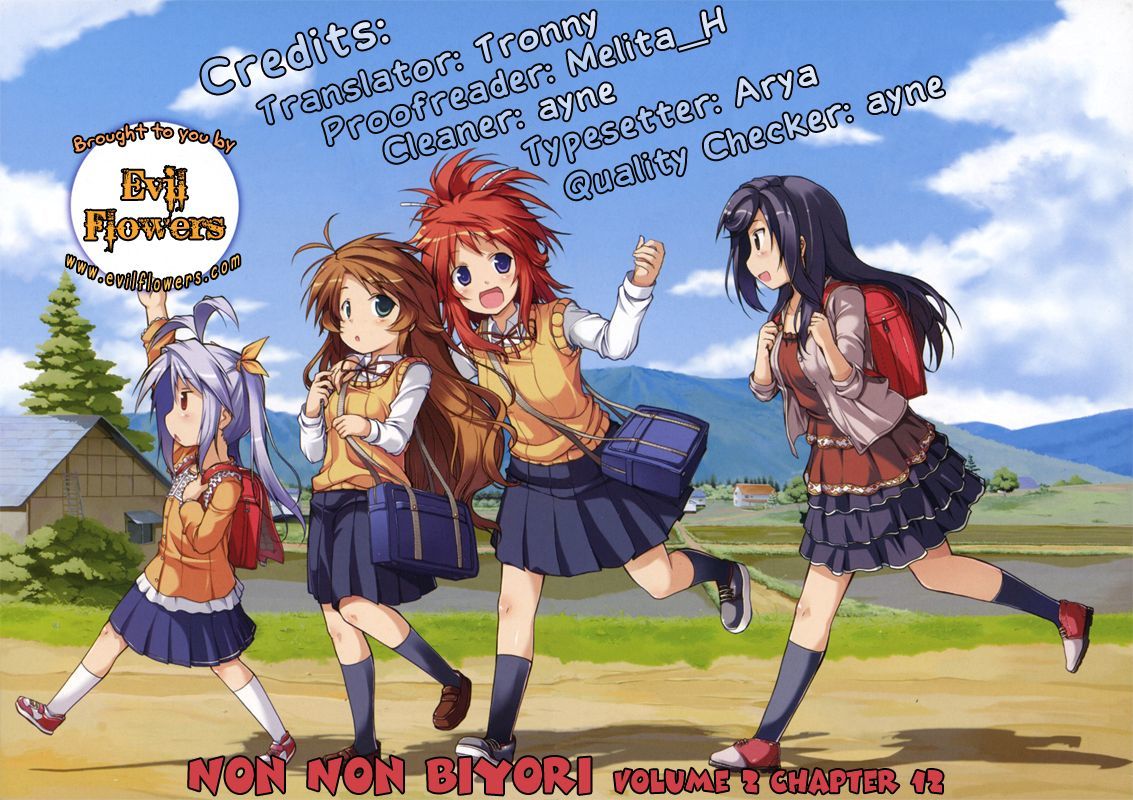 Non Non Biyori - Vol.2 Chapter 12