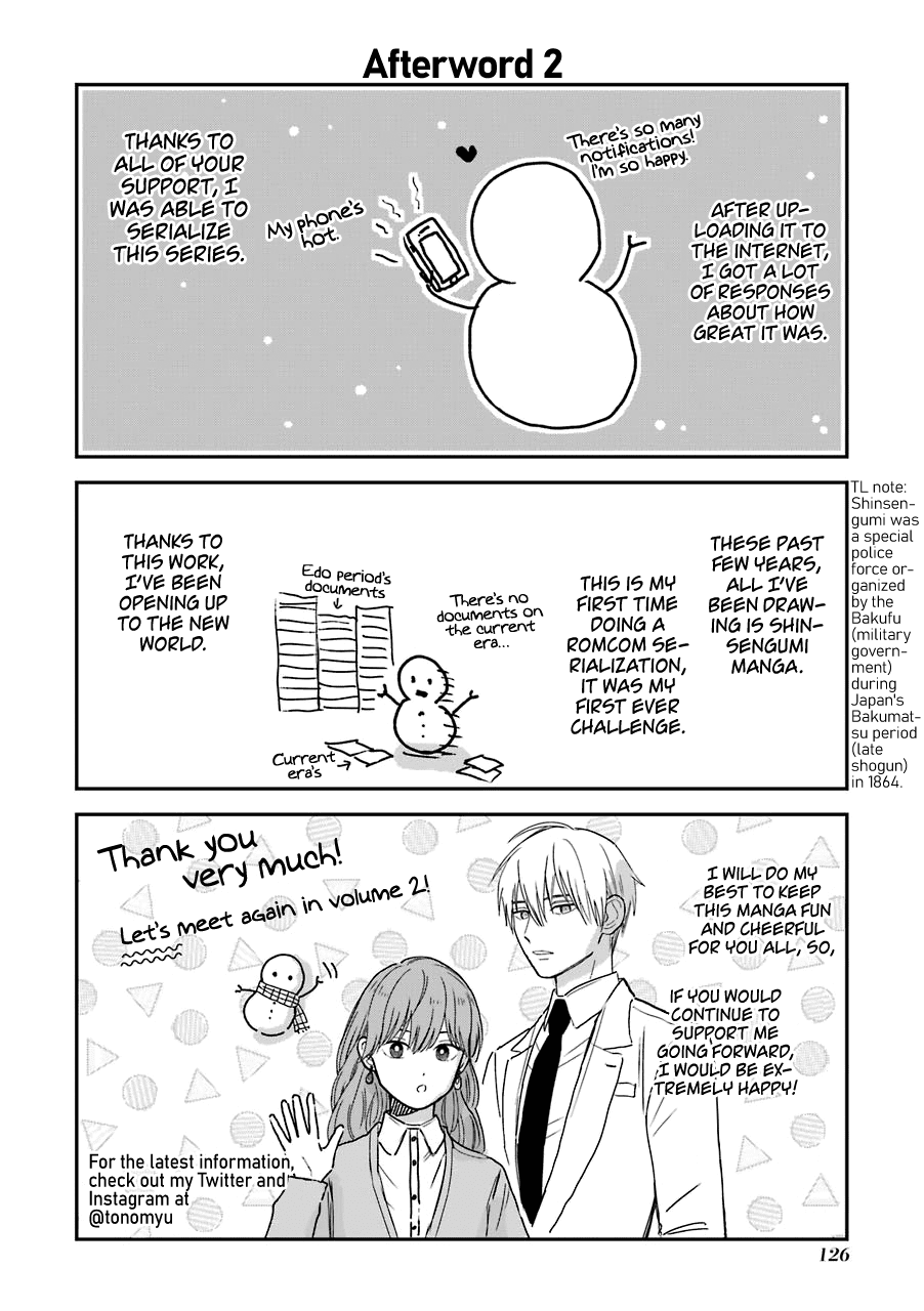 Ice Guy And The Cool Female Colleague - Chapter 15.5: The Story On How We Met