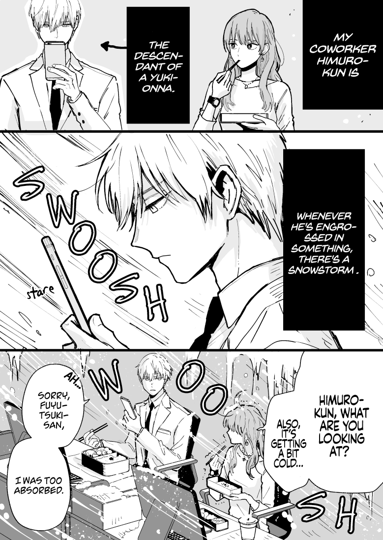 Ice Guy And The Cool Female Colleague - Chapter 2