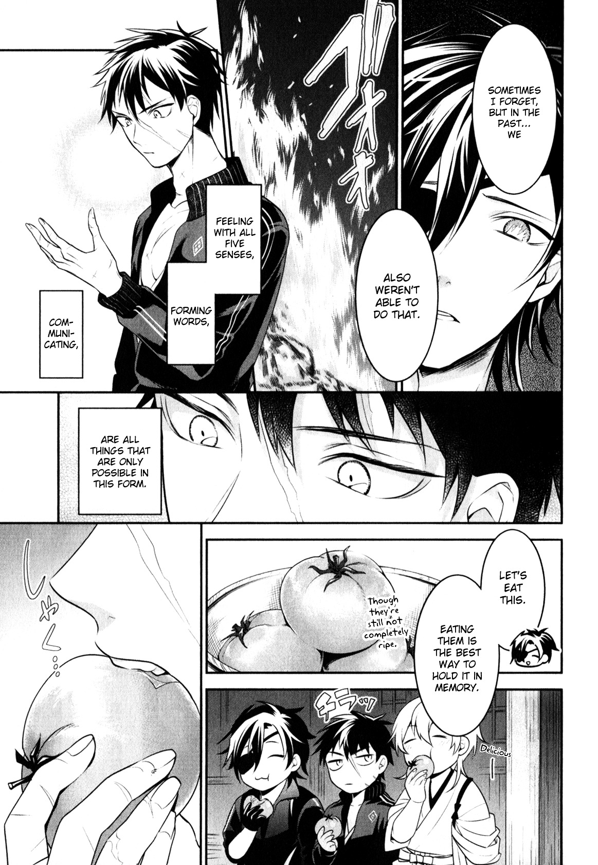 Touken Ranbu Anthology ~ Sqex Formation ~ - Vol.1 Chapter 12 : The Form Of A Human / Matsuki Tou