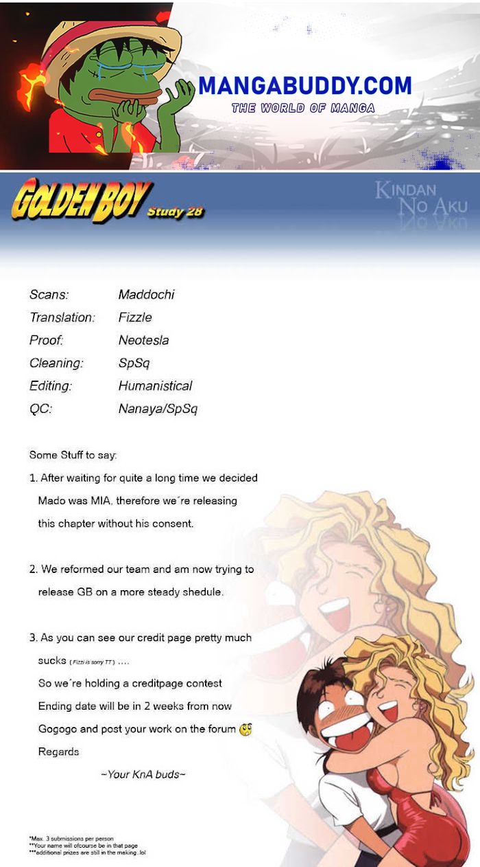 Babel The 2Nd: Golden Boy - Chapter 28