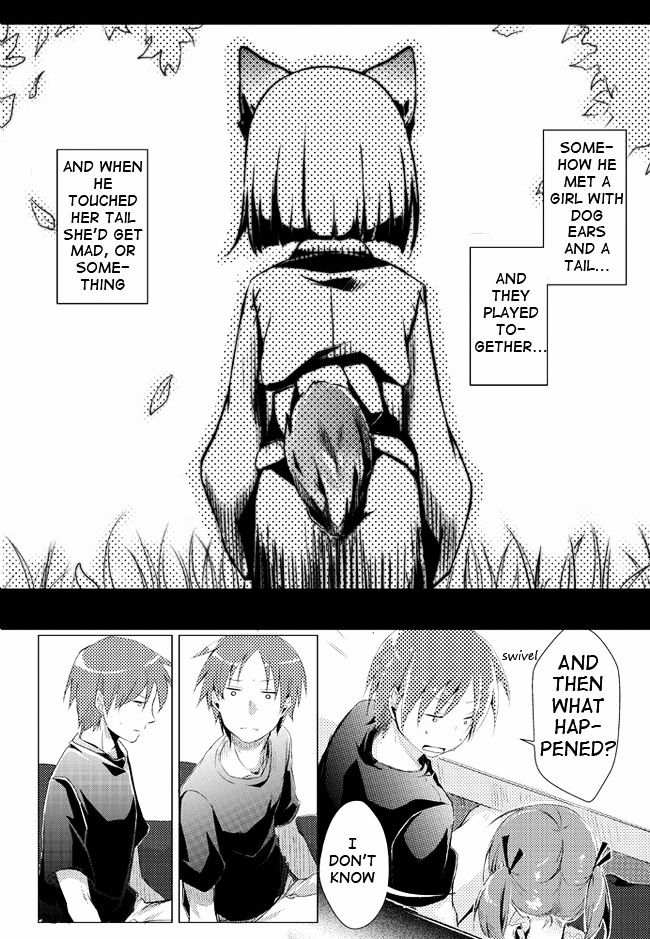 Nanka Kanojo Ni Inumimi To Shippo Ga Haetan Daga Ore Wa Dousurebaii? - Chapter 9