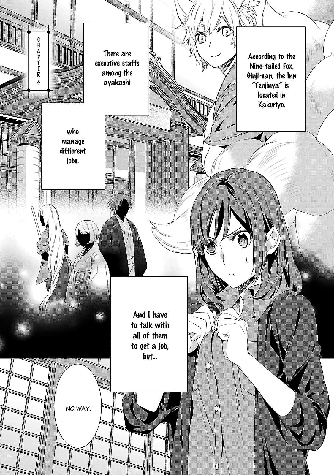 Kakuriyo No Yadomeshi: Ayakashi Oyado Ni Yomeiri Shimasu. - Chapter 4: 4