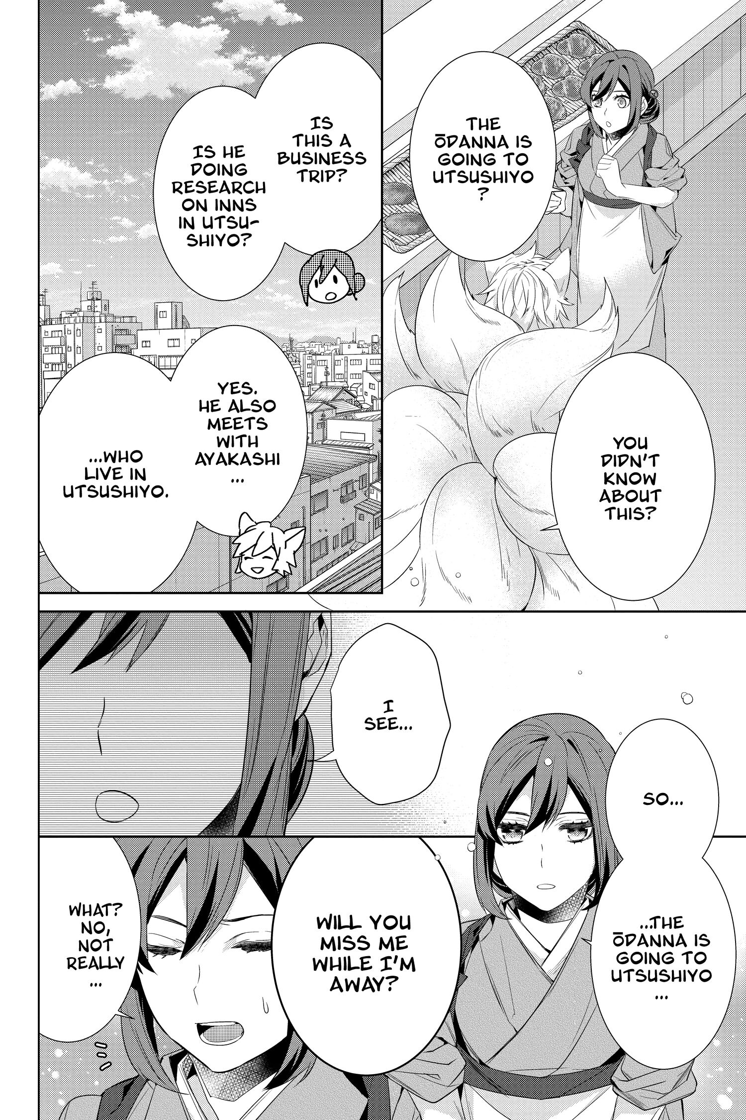 Kakuriyo No Yadomeshi: Ayakashi Oyado Ni Yomeiri Shimasu. - Chapter 36