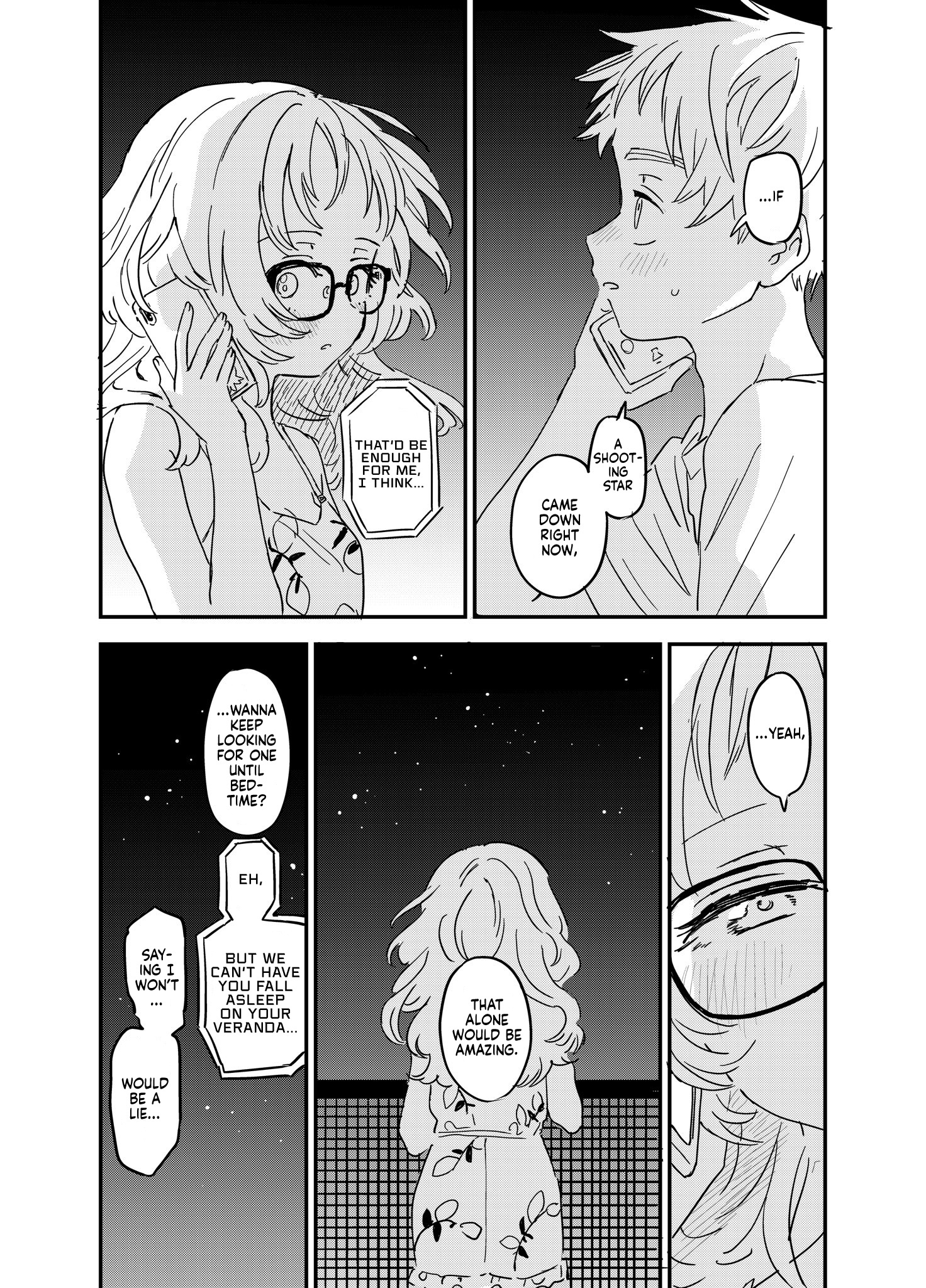 Sukinako Ga Megane Wo Wasureta - Twitter Side Stories - Chapter 35: Shooting Star