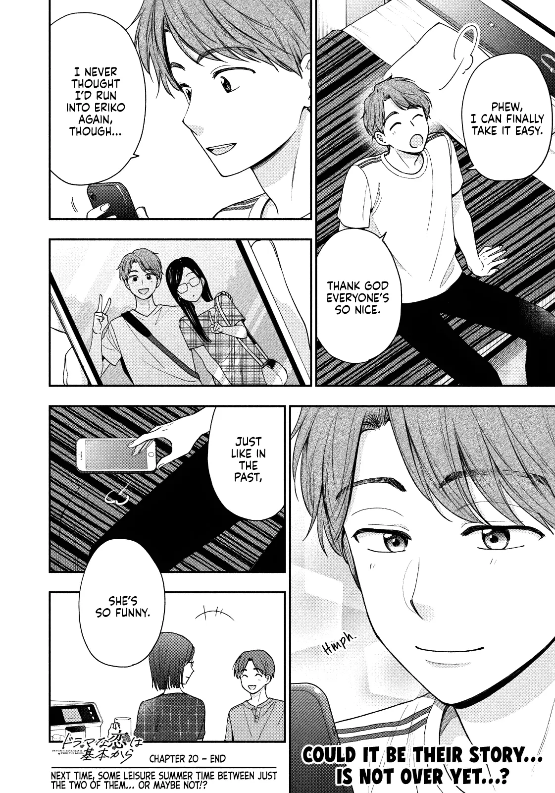 Drama Na Koi Wa Kihon Kara - Chapter 20: Let's Let Loose And Embarrass Ourselves Even More