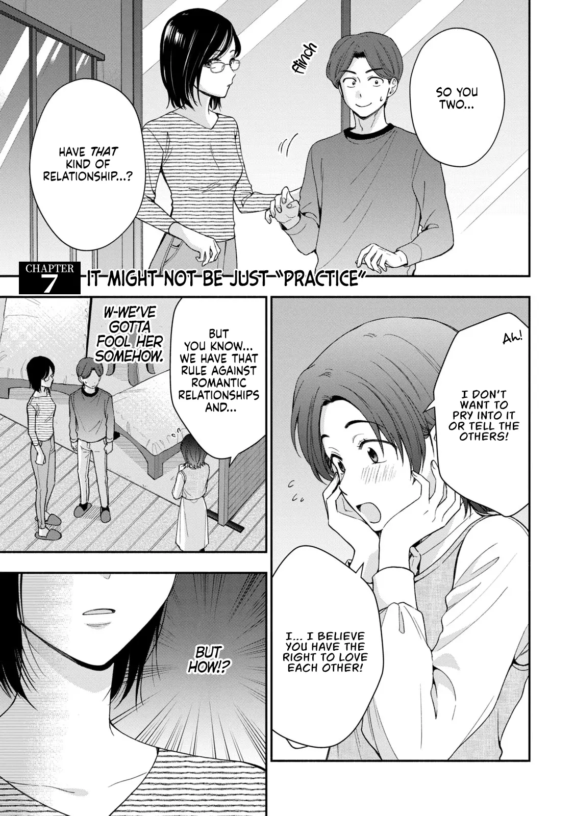 Drama Na Koi Wa Kihon Kara - Vol.1 Chapter 7: It Might Not Be Just "Practice"