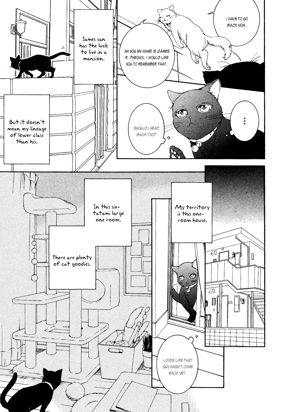 Hanazono No Kioku - Vol.1 Chapter 6 V2 : Kuroneko To Futari Kurashi [Oneshot] [End]