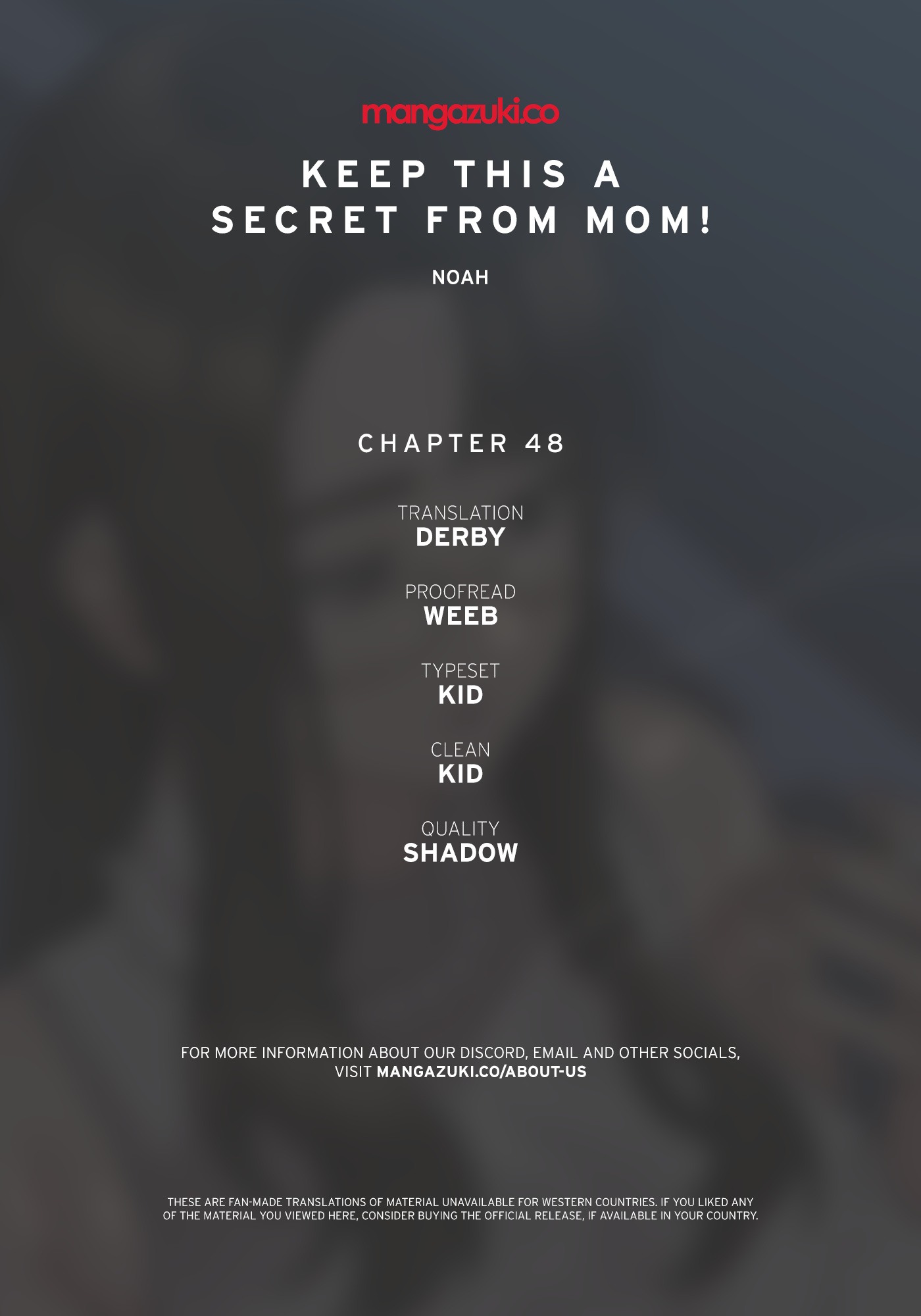 Keep This A Secret From Mom - Chapter 48