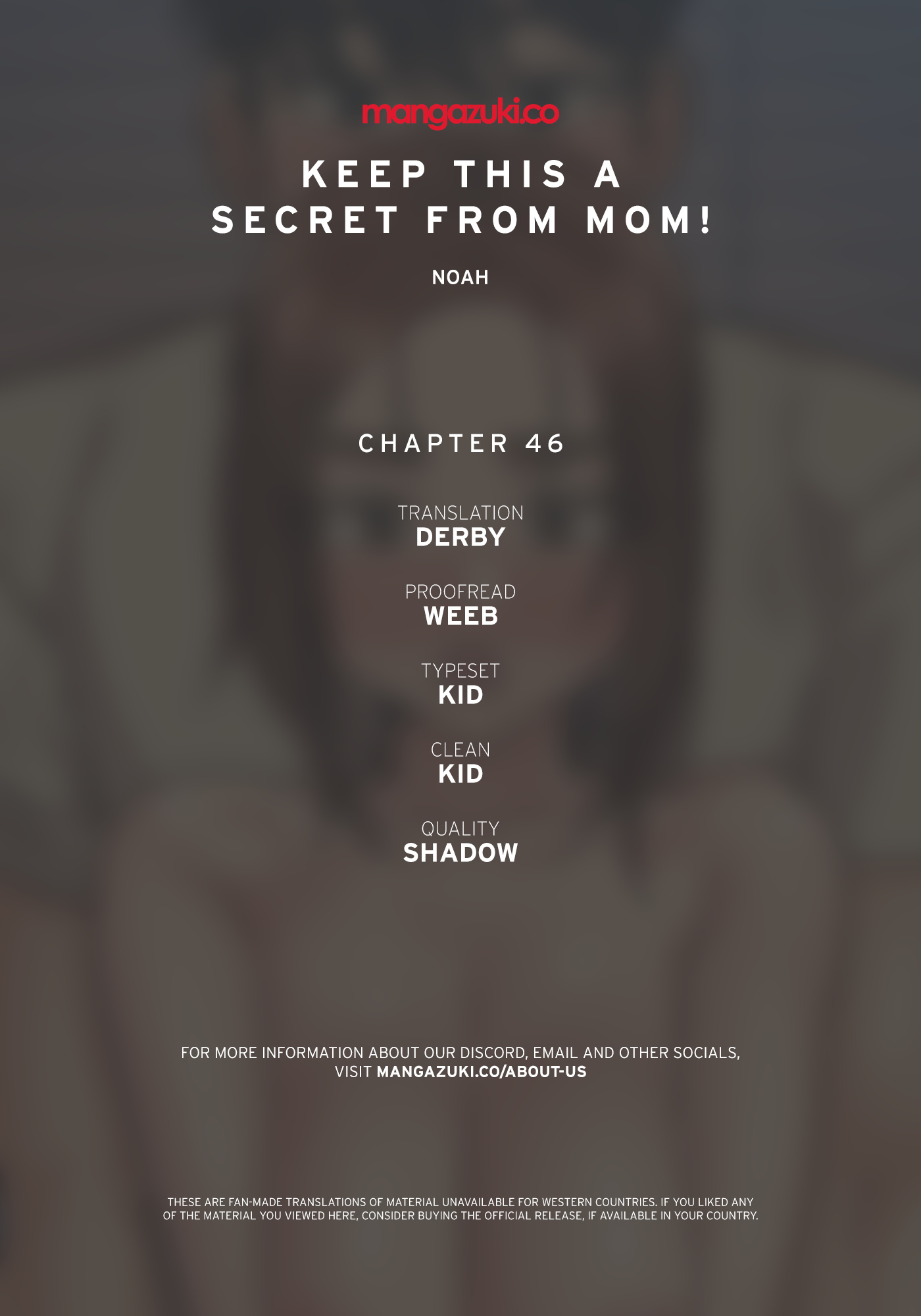 Keep This A Secret From Mom - Chapter 46