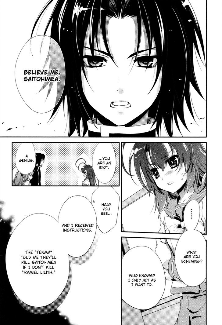 Itsuka Tenma No Kuro Usagi - Vol.3 Chapter 15 : Jet Black And Deep Crimson