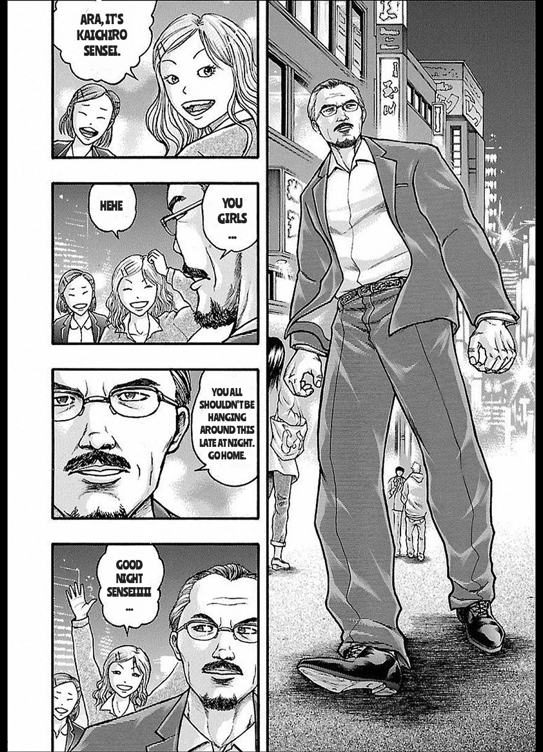 Baki Gaiden: Kizudzura - Chapter 12: That's Enough For Today, Go Home.