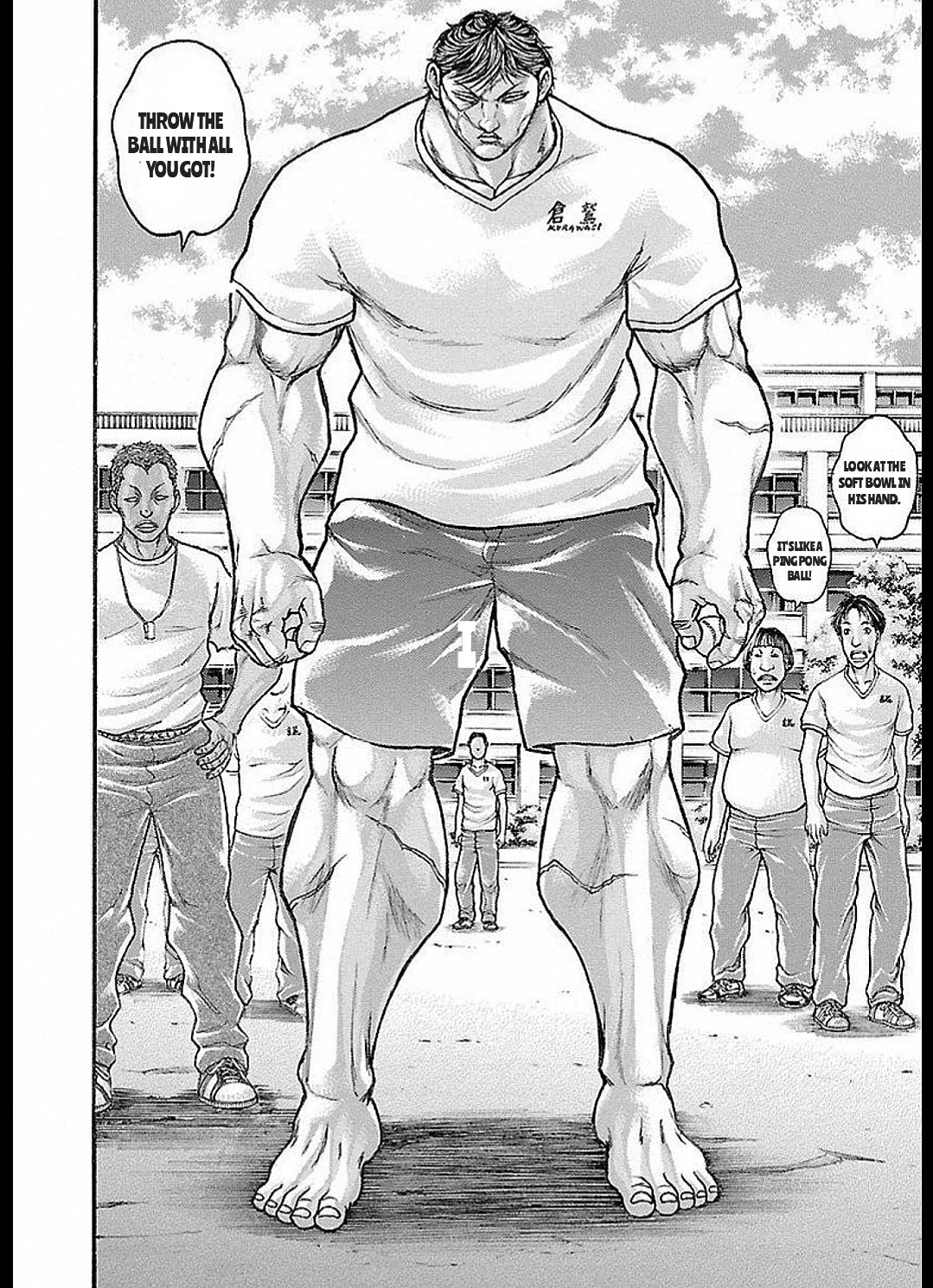 Baki Gaiden: Kizudzura - Chapter 13: Physical Fitness Measurement Test