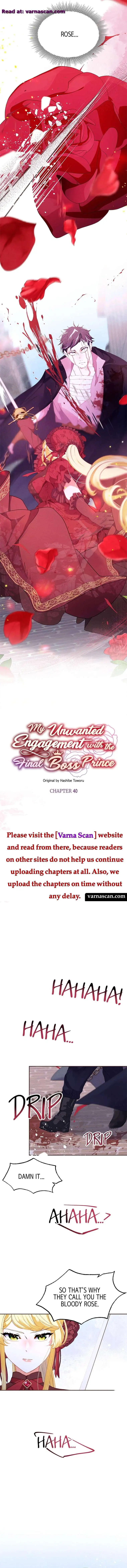 My Unwanted Engagement With The Final Boss Prince - Chapter 40