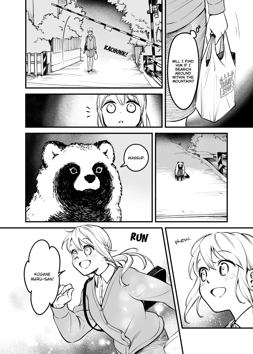 Omae, Tanuki Ni Naranee Ka? - Vol.1 Chapter 3: Ol Who Was Scouted By Tanuki When She Tried To Die (2)