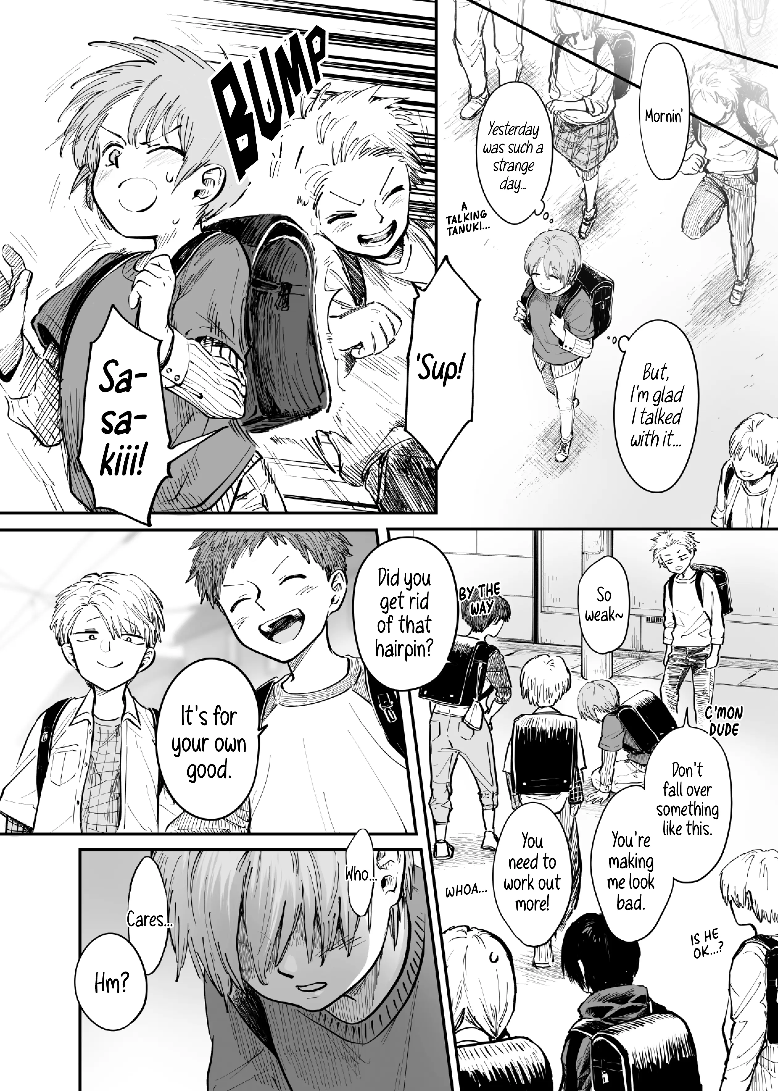 Omae, Tanuki Ni Naranee Ka? - Vol.3 Chapter 26: A Young Boy Who Likes Cute Things, And A Tanuki