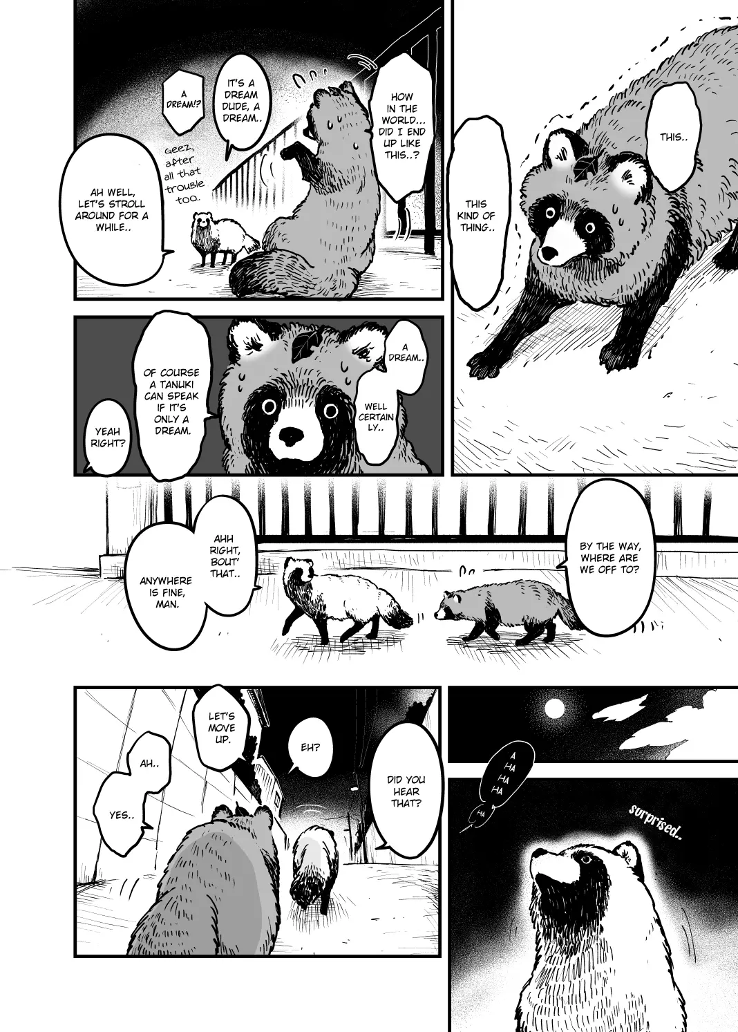 Omae, Tanuki Ni Naranee Ka? - Vol.1 Chapter 2: Old Man Who Was Scouted By A Tanuki When He Tried To Die