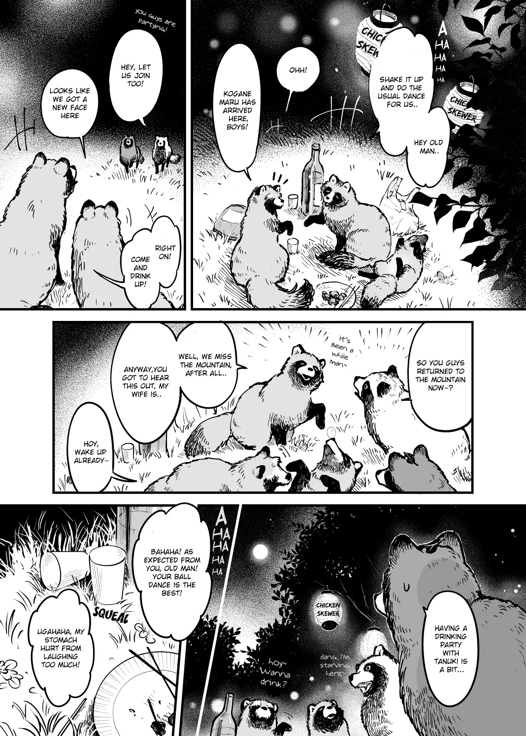 Omae, Tanuki Ni Naranee Ka? - Vol.1 Chapter 2: Old Man Who Was Scouted By A Tanuki When He Tried To Die