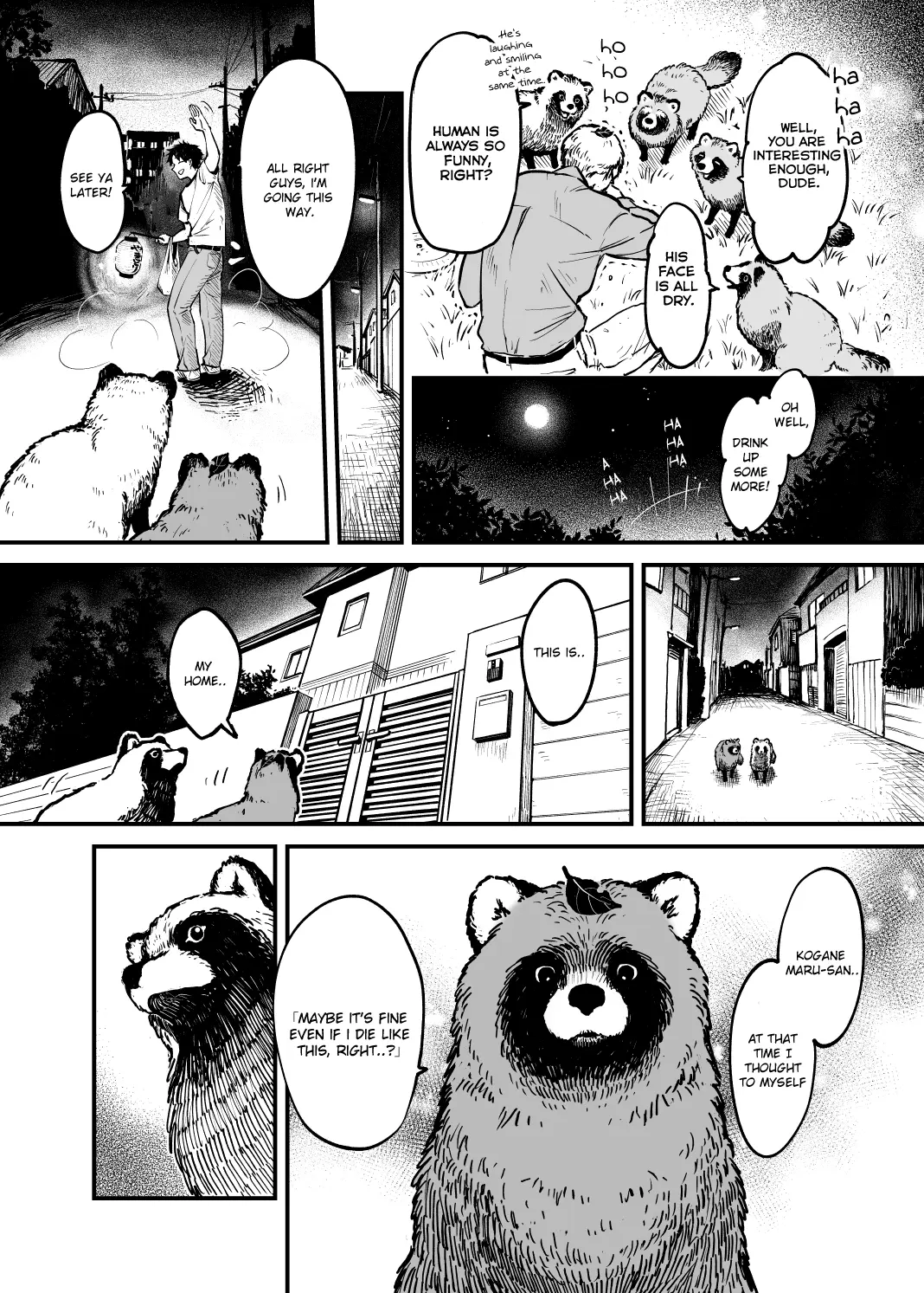 Omae, Tanuki Ni Naranee Ka? - Vol.1 Chapter 2: Old Man Who Was Scouted By A Tanuki When He Tried To Die