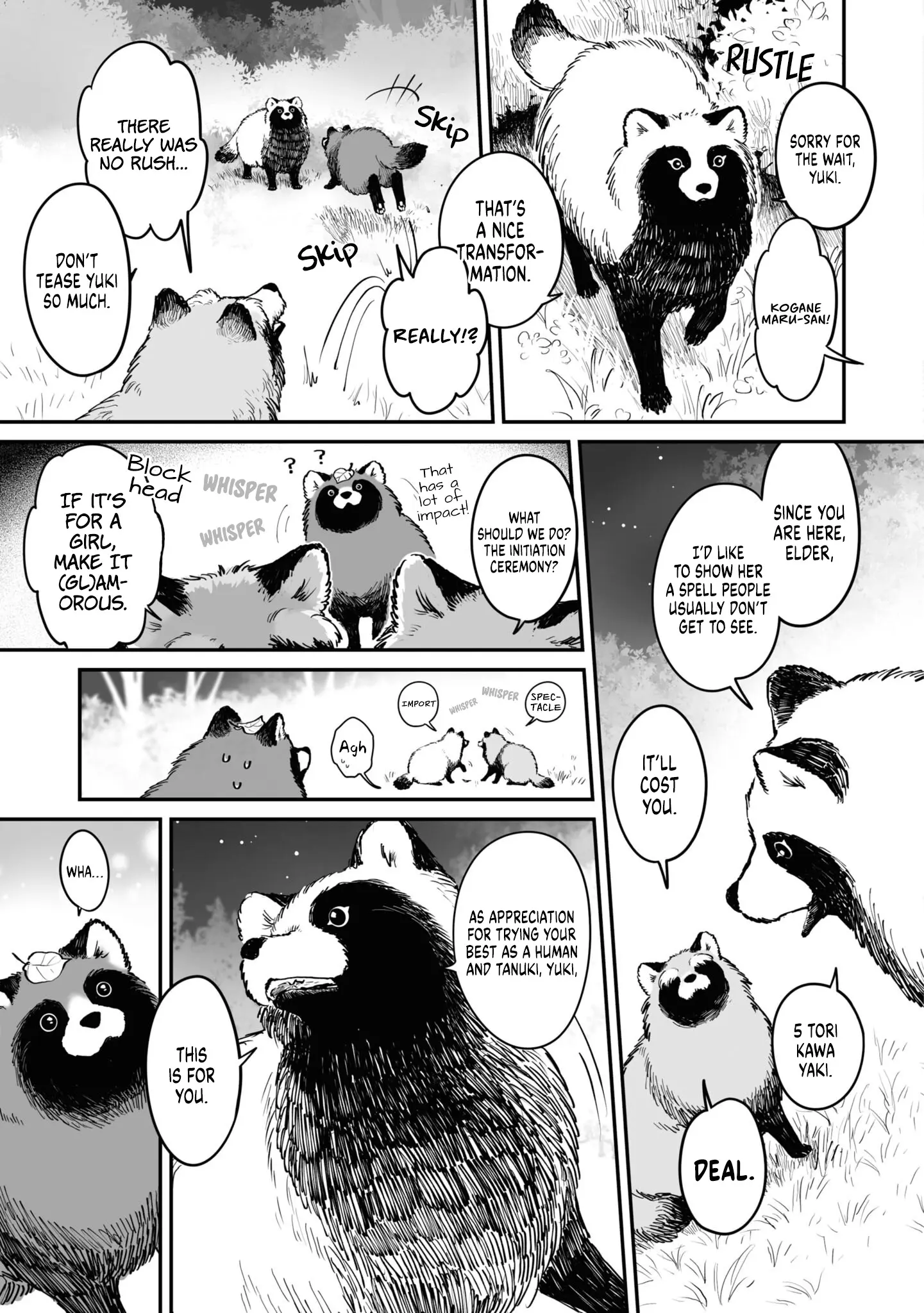 Omae, Tanuki Ni Naranee Ka? - Vol.2 Chapter 18