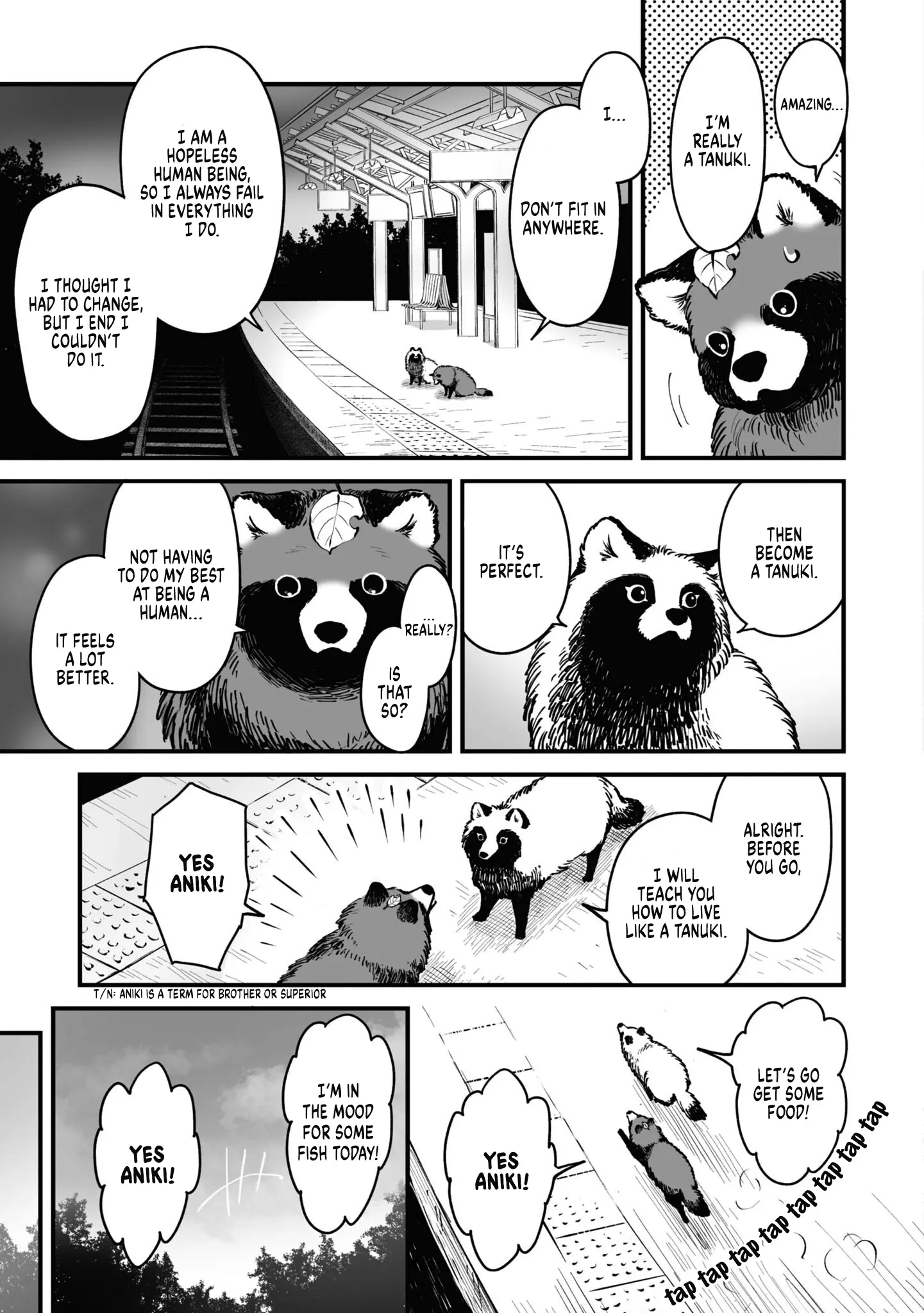 Omae, Tanuki Ni Naranee Ka? - Vol.2 Chapter 13