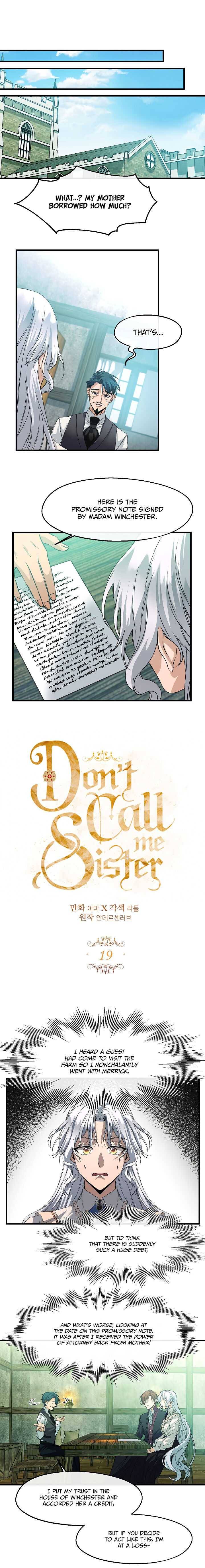 Don’t Call Me Sister - Chapter 19