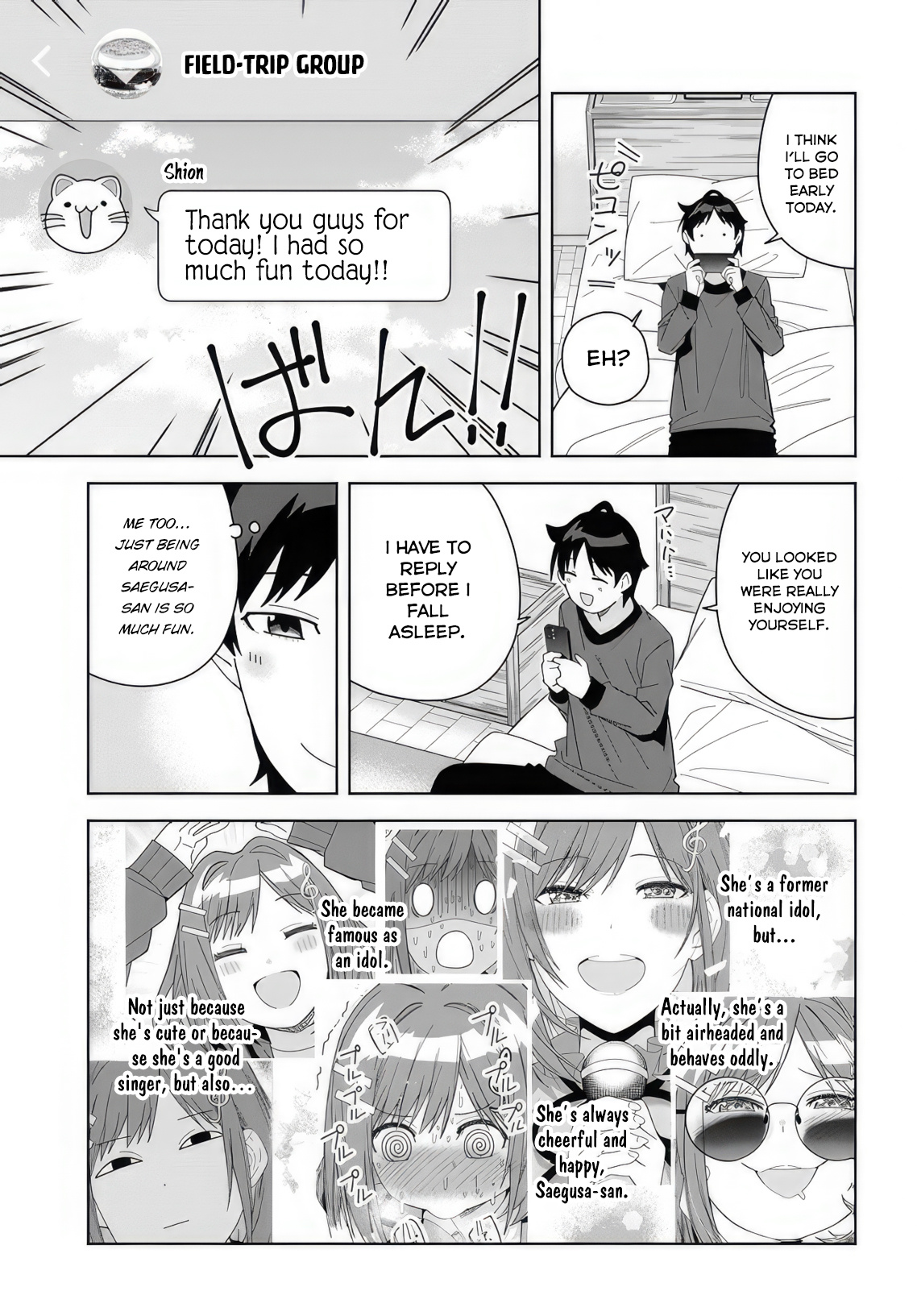 Classmate No Moto Idol Ga, Tonikaku Kyodou Fushin Nan Desu - Vol.1 Chapter 7: Hang Out After School For The First Time…?