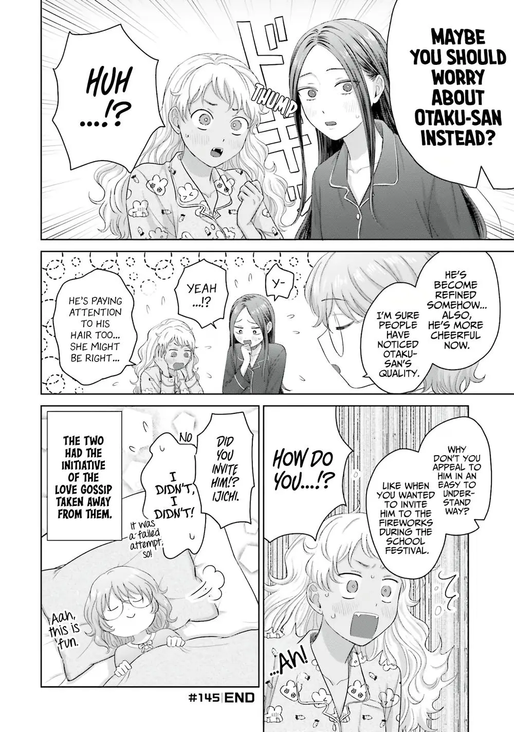 Gal Can’t Be Kind To Otaku!? - Vol.5 Chapter 34: Otaku & Gyaru & Late Night Love Gossip