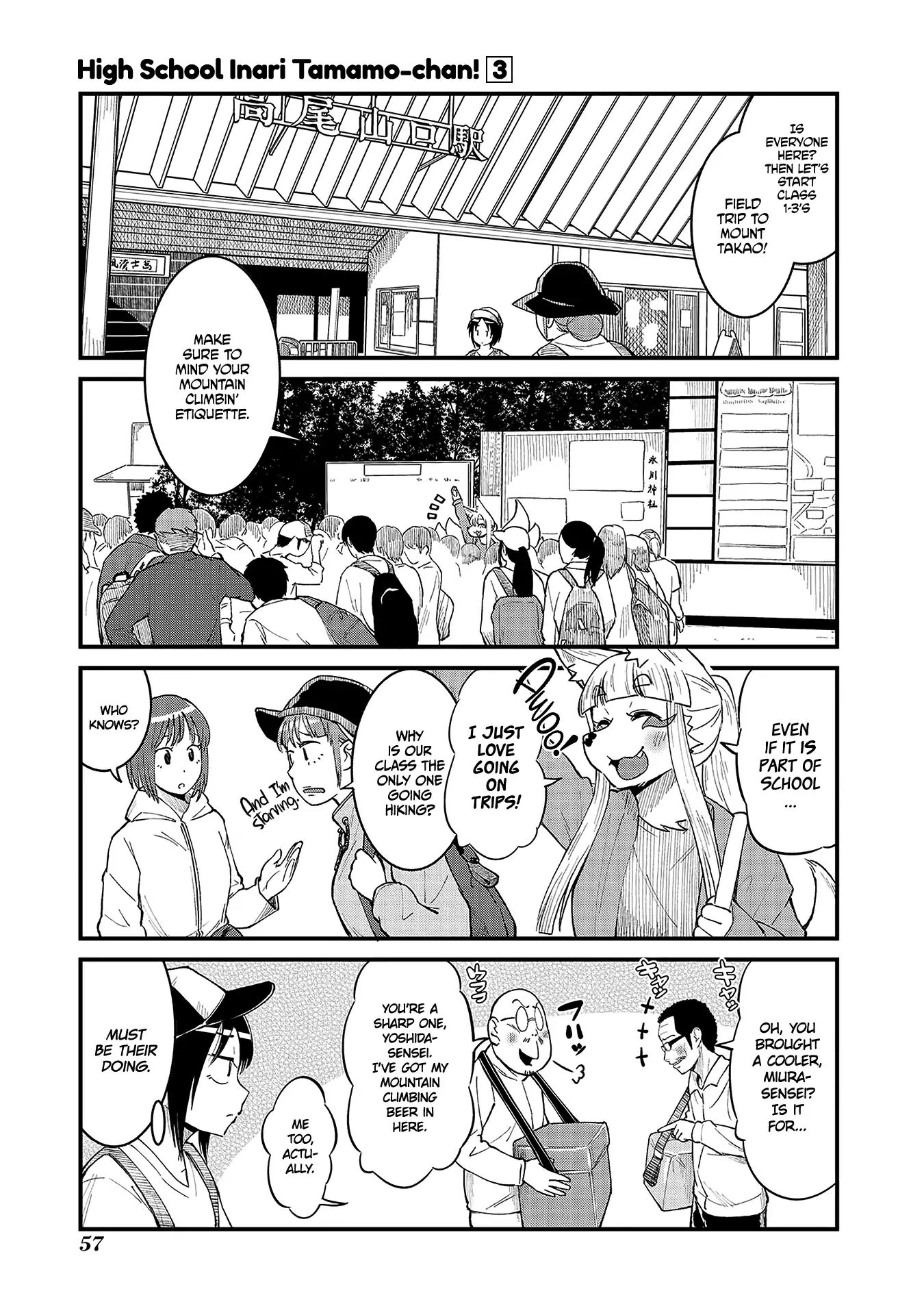 High School Inari Tamamo-Chan! - Vol.3 Chapter 38