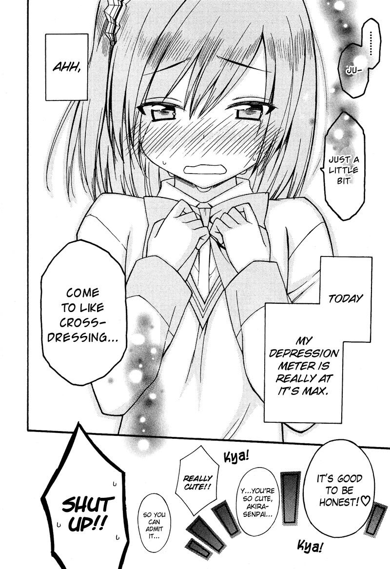 Josou Shounen Anthology Comic - Vol.9 Chapter 9.3: Kasukabe Koukou Josou-Bu (Yuuki Sakuya)