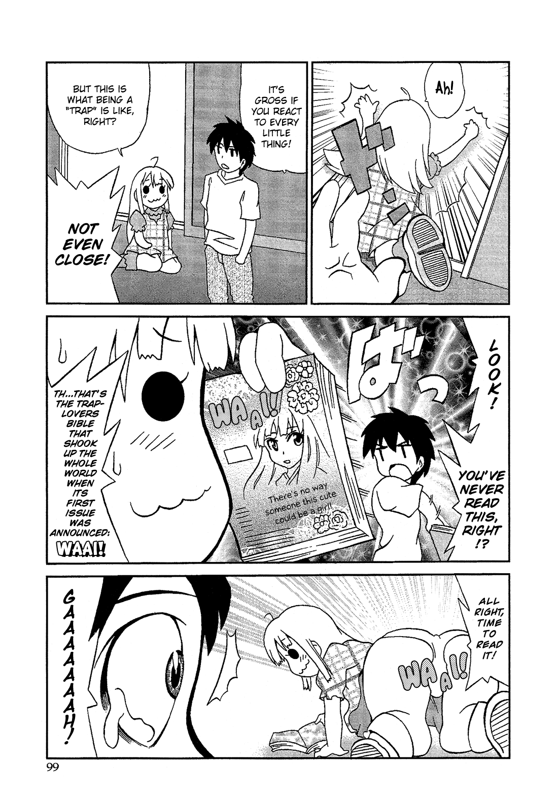 Josou Shounen Anthology Comic - Vol.4 Chapter 4.5: Otoko Michi (Fuwano Tsubomi)