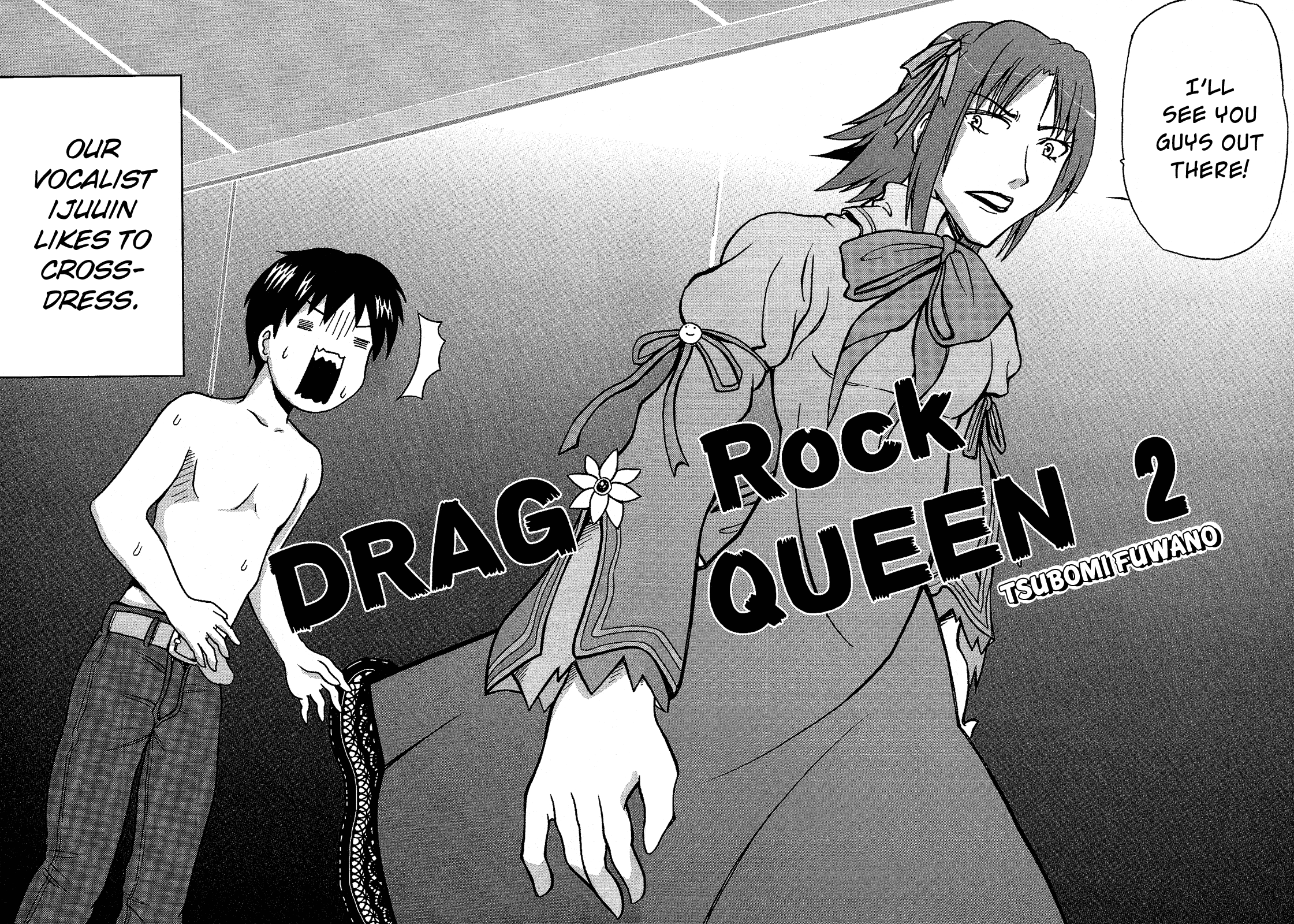 Josou Shounen Anthology Comic - Vol.14 Chapter 14.9: Drag Rock Queen 2 (Fuwano Tsubomi)