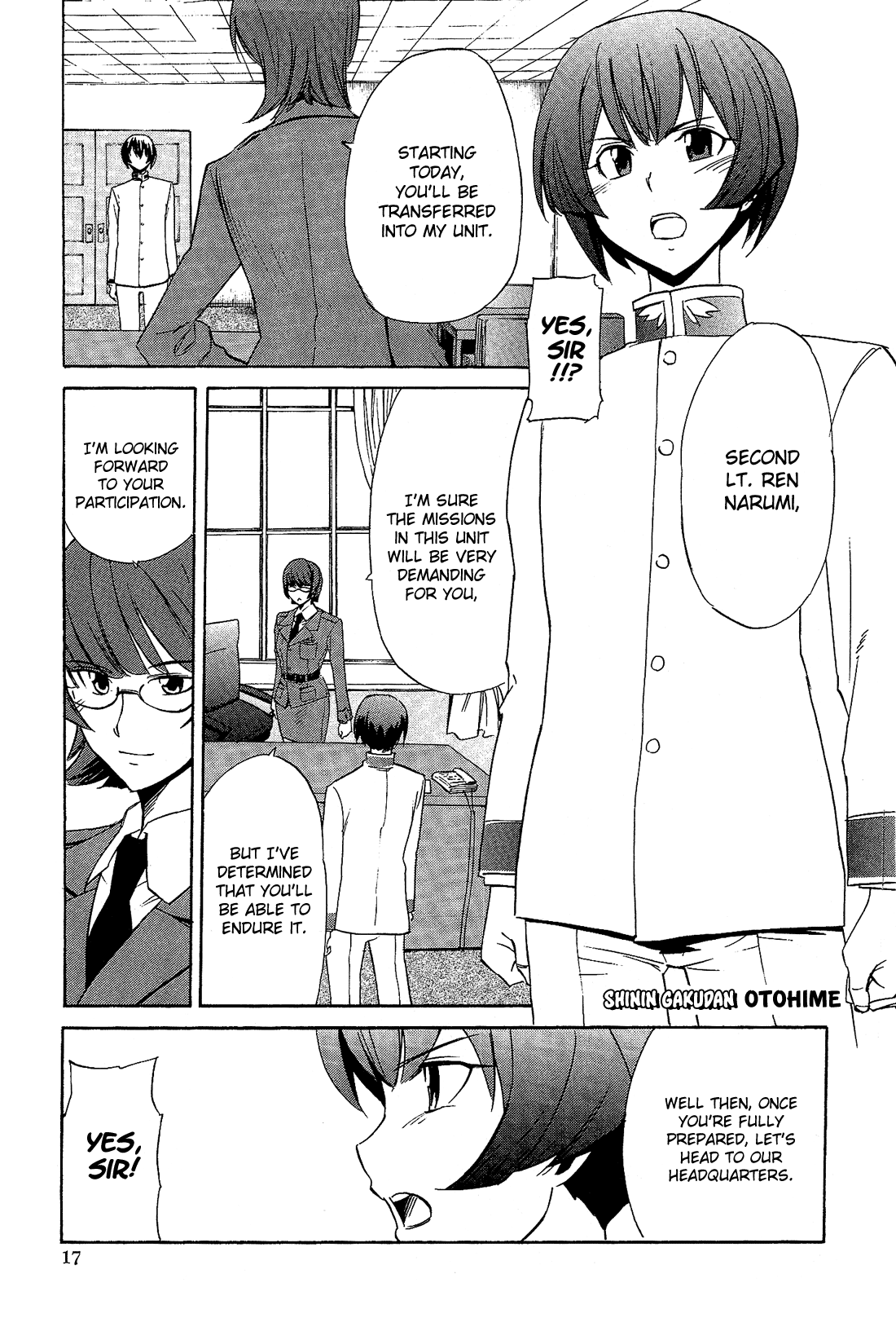 Josou Shounen Anthology Comic - Vol.2 Chapter 2.2: Shinin Gakudan Otohime (Kurose Kousuke)