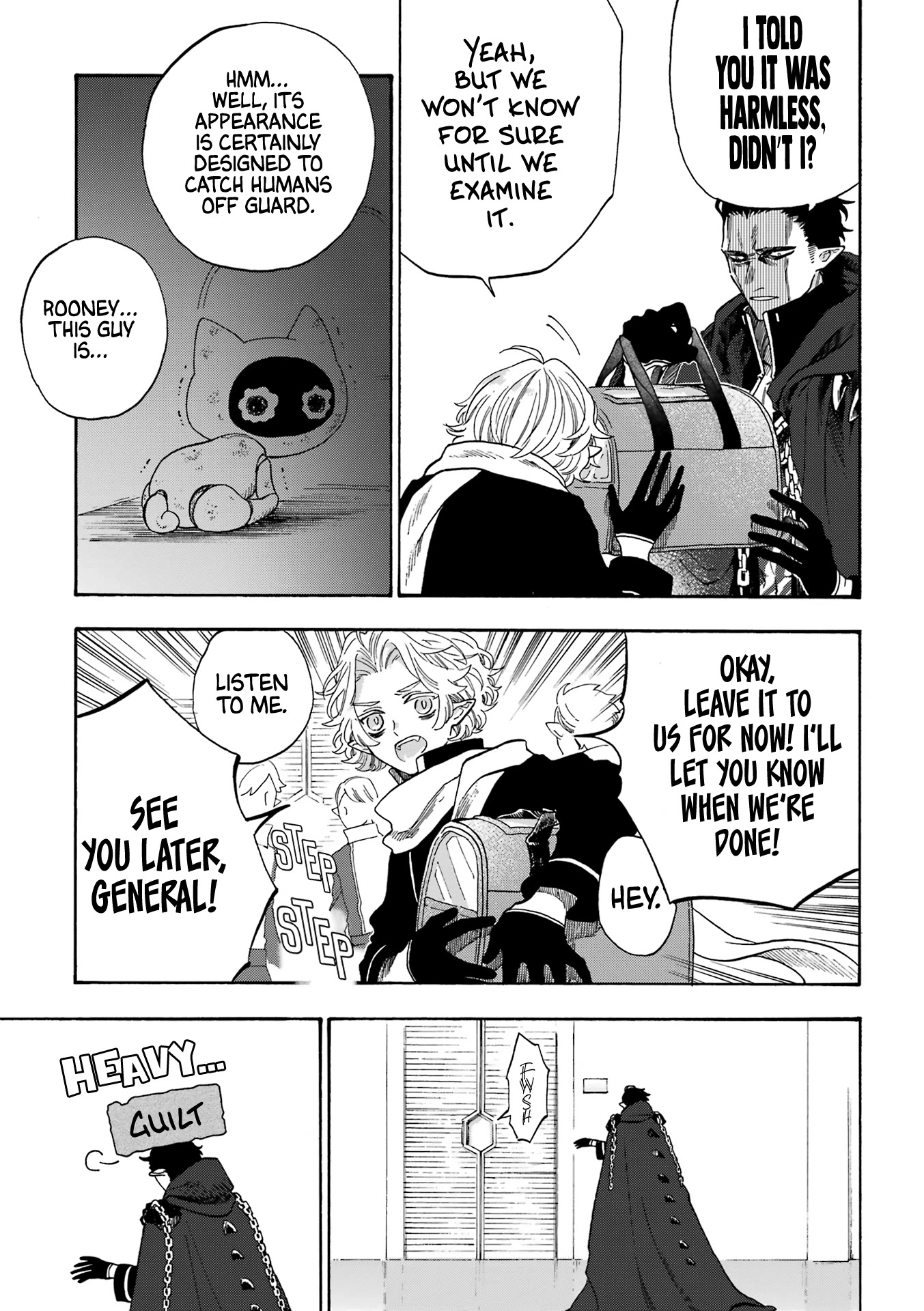 Mr. Villain's Day Off - Chapter 49: The Evil Organization And The Cat Robot