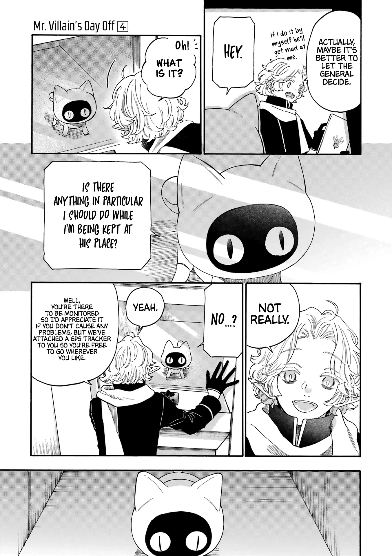 Mr. Villain's Day Off - Chapter 51: The Cat Robot And,