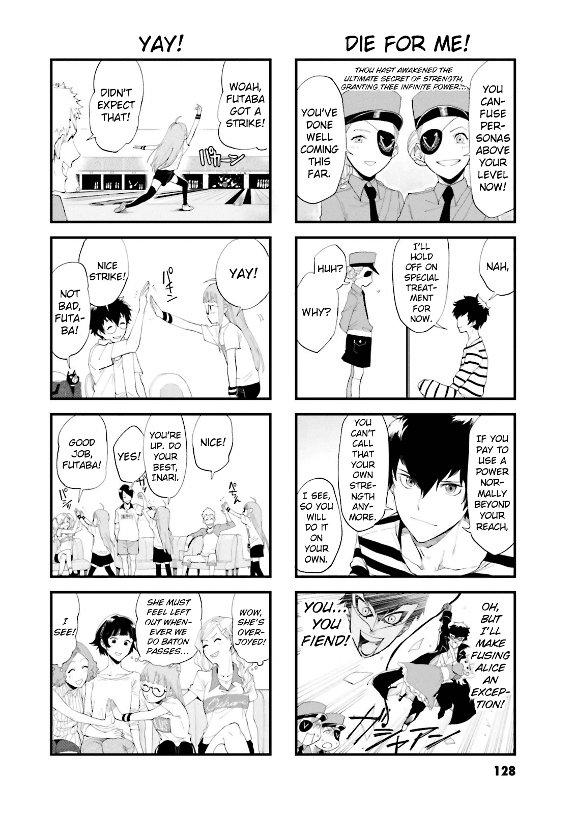 Persona 5 A La Carte Anthology - Chapter 13: Persona 5 4-Koma X13 [End]