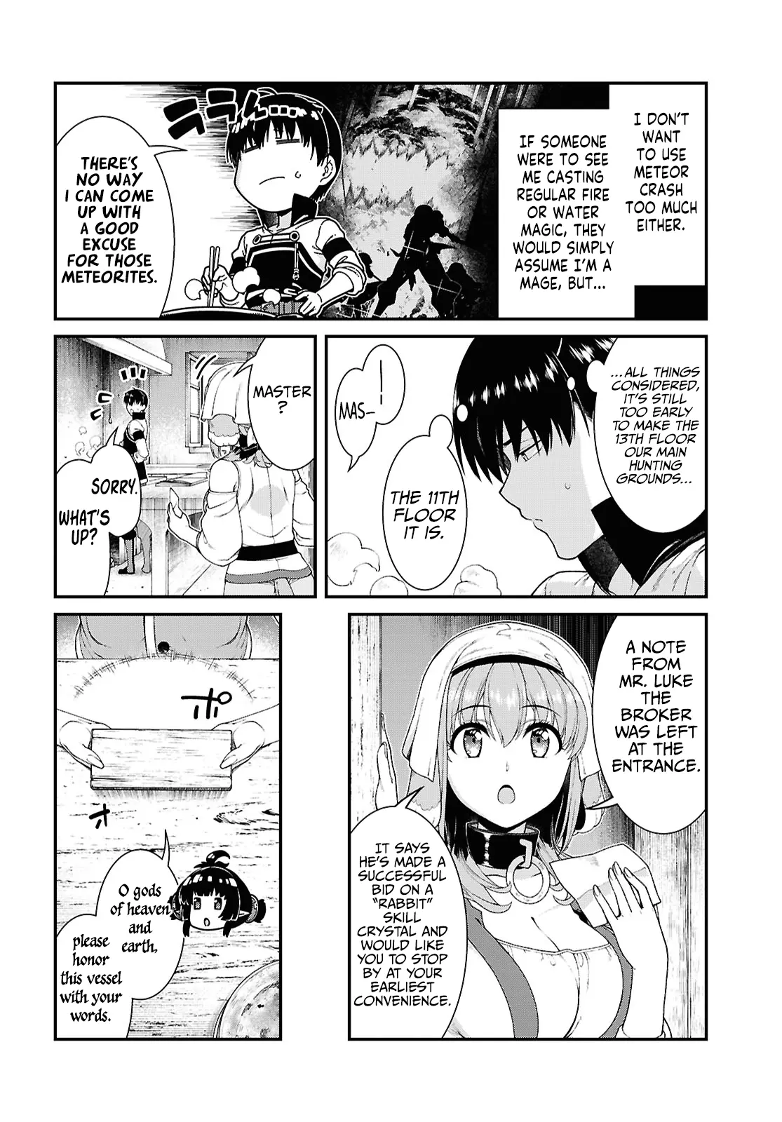 Isekai Meikyuu De Harem O - Chapter 91: Meteor Crash (3)