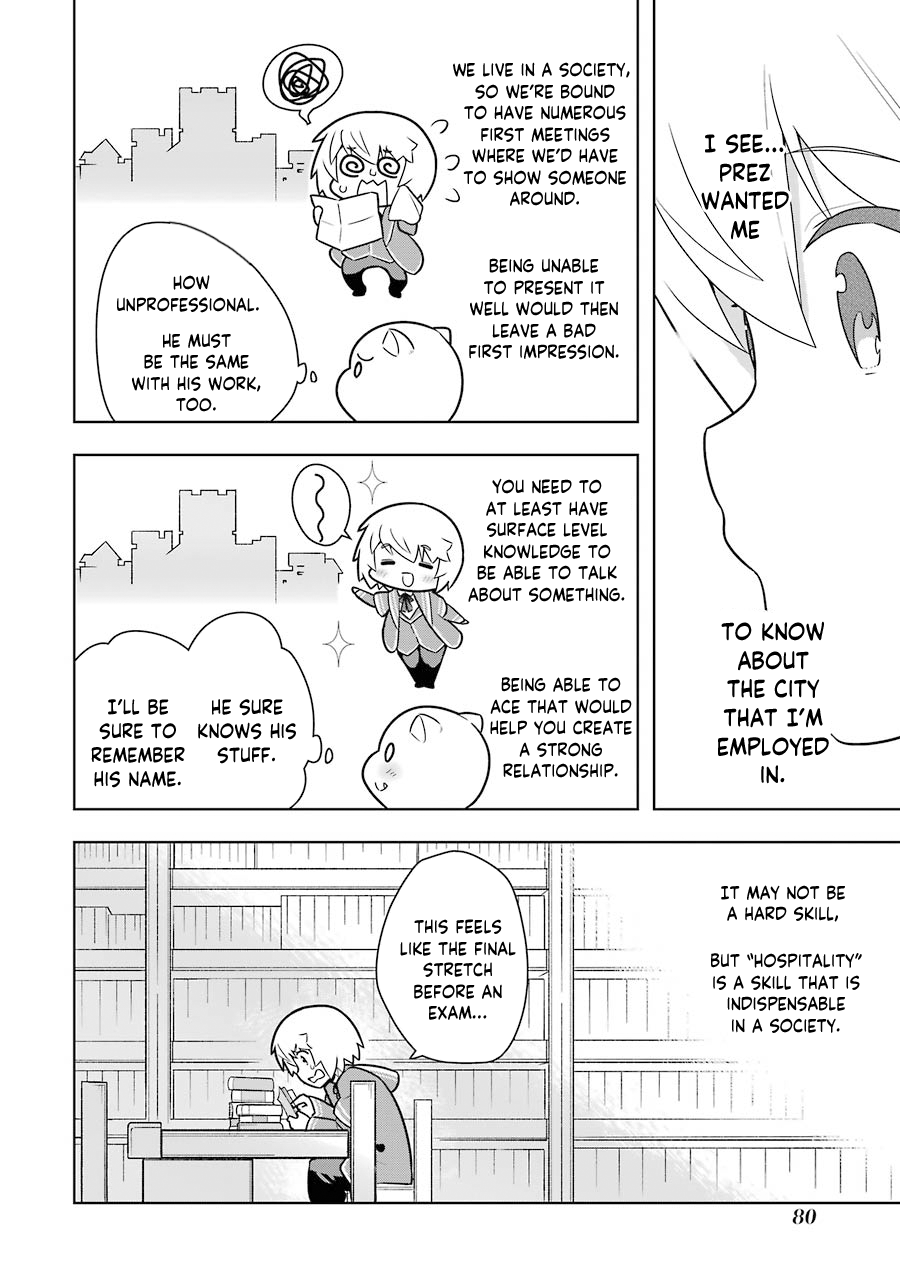 Though Young People Recoil From Entering The Black Magic Industry, I Found Its Treatment Of Employees Quite Good When I Entered It, And The President And Familiar Are Cute Too So Everything Is Awesome - Vol.6 Chapter 31: Escorting A Customer