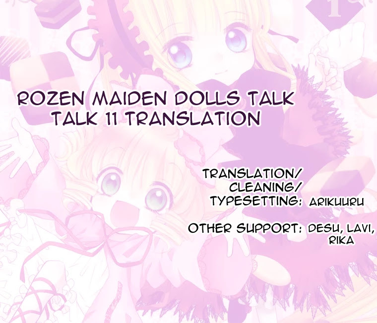 Rozen Maiden: Dolls Talk - Chapter 11: Talk 11