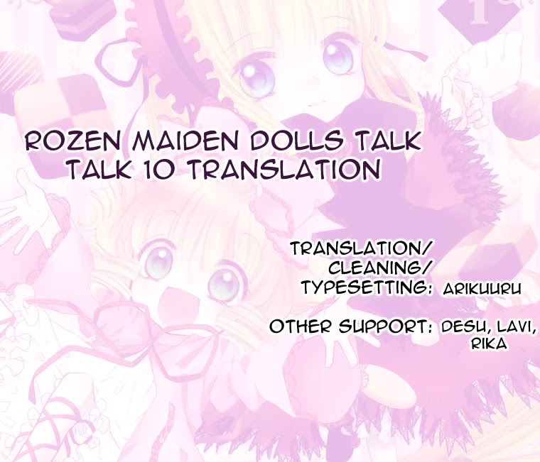 Rozen Maiden: Dolls Talk - Chapter 10: Talk 10