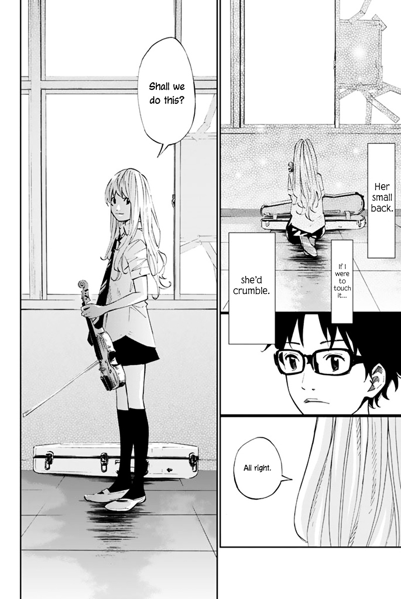 Shigatsu Wa Kimi No Uso - Vol.5 Chapter 20 V2 : Under The Bridge