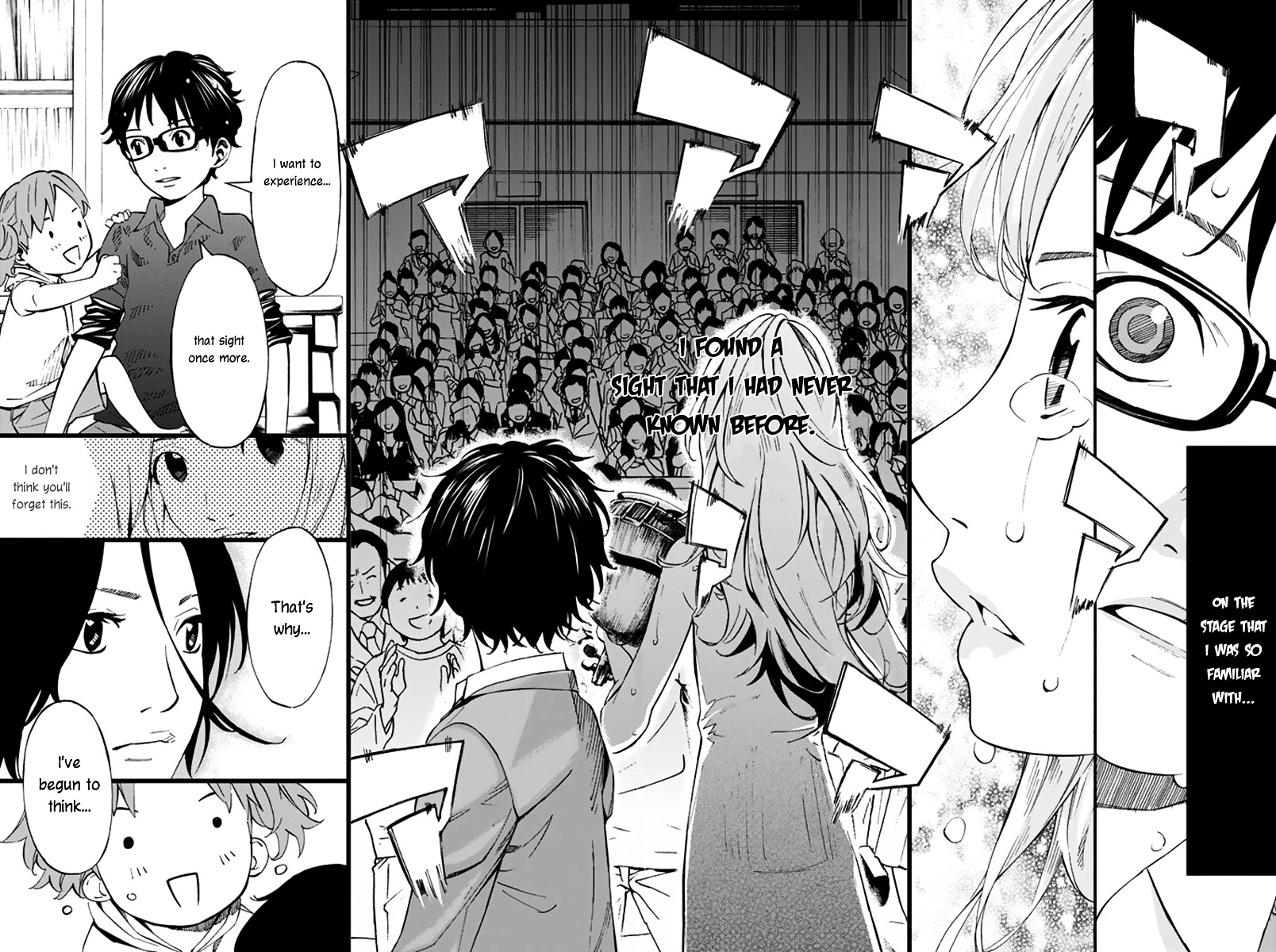 Shigatsu Wa Kimi No Uso - Vol.5 Chapter 20 V2 : Under The Bridge